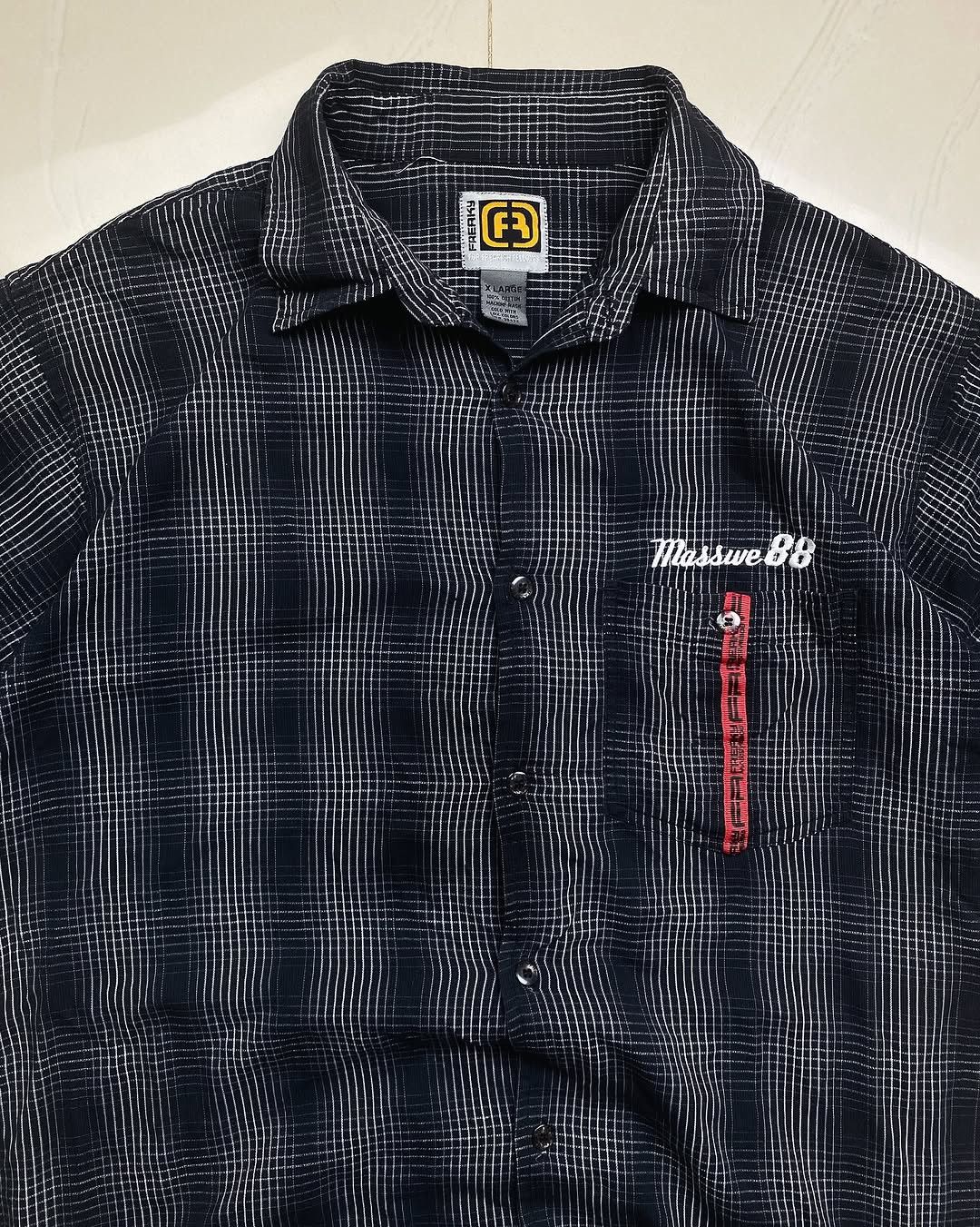 Japanese Brand Y2K Freaky Massive 808 Short sleeve Size US XL / EU 56 / 4 - 2 Thumbnail