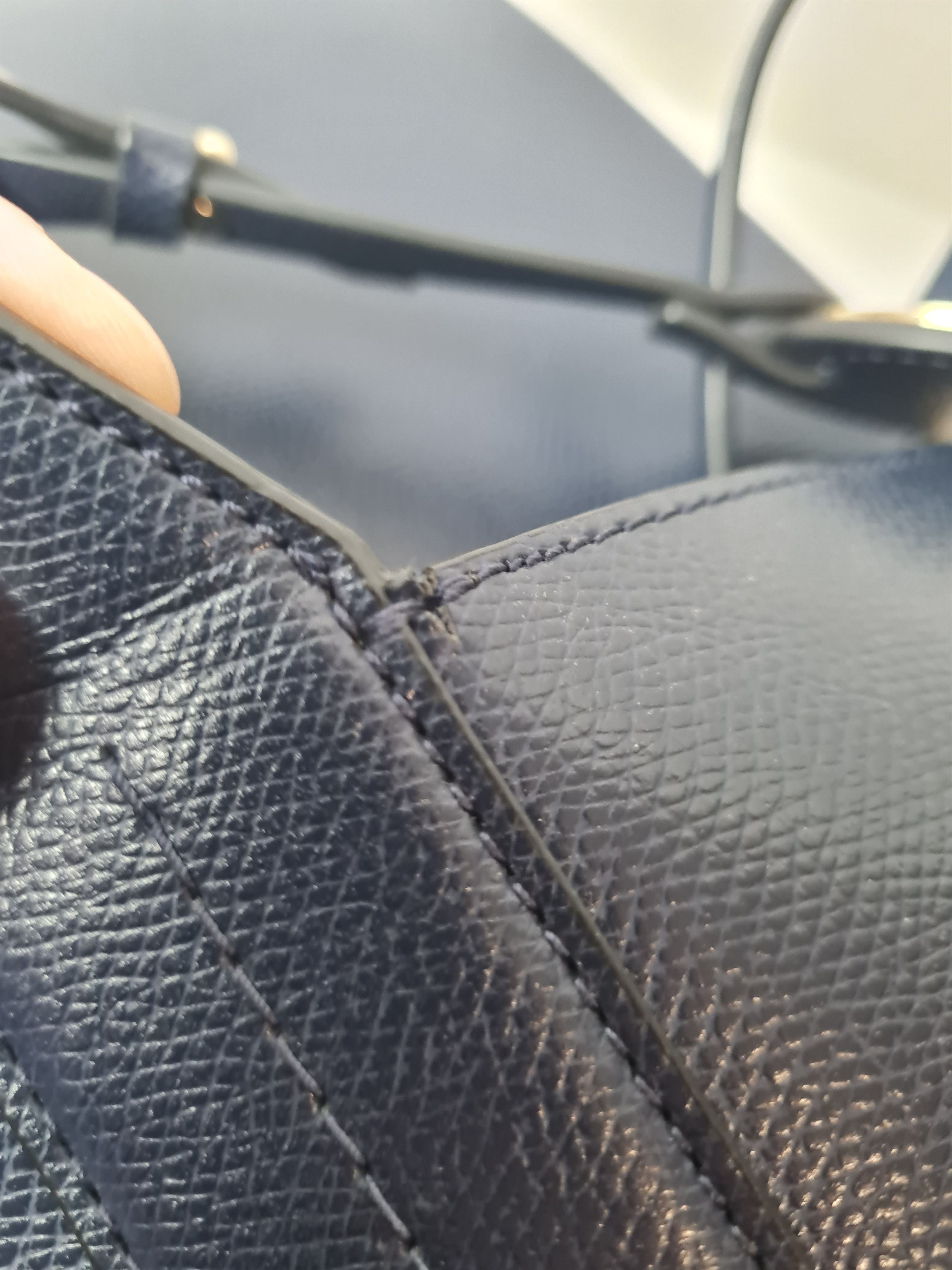 Emporio Armani Womens Vintage Emporio Armani Navy Shopper Bag Blue Size ONE SIZE - 19 Thumbnail