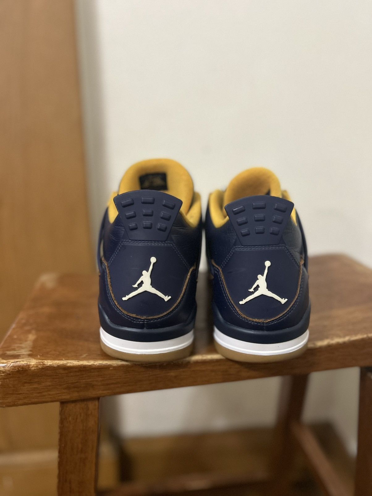 Jordan Brand Air Jordan Retro IV (4) Midnight Navy “Dunk From Above” Size US 13 / EU 46 - 4 Thumbnail