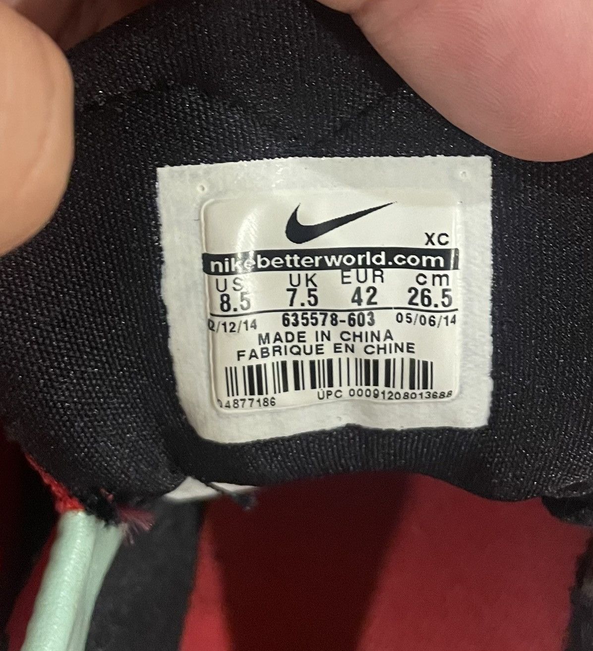 Nike Nike Air Zoom Kobe Venomenon 4 University Red Men's Size 8.5 Size US 8.5 / EU 41-42 - 4 Thumbnail