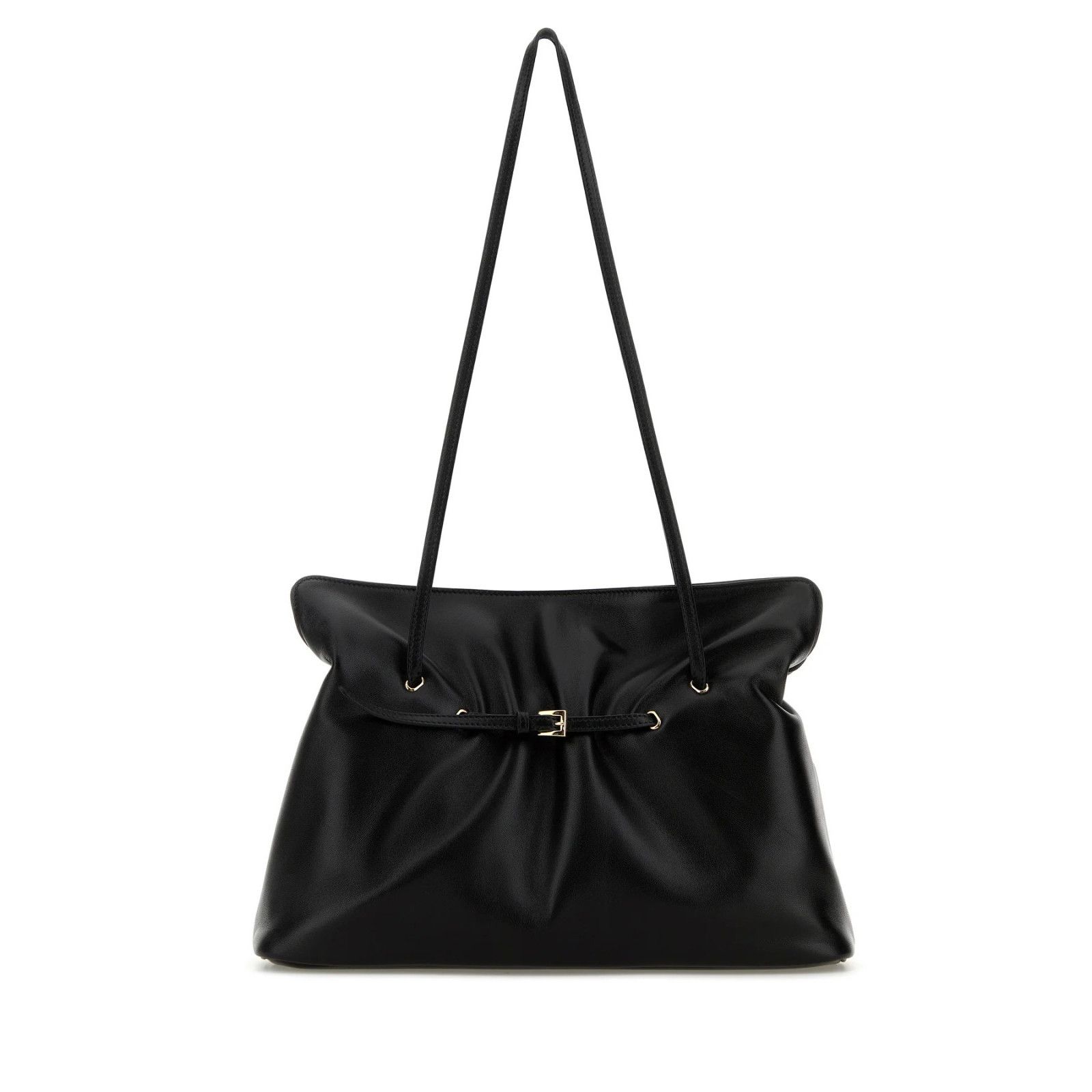 Prada PRADA Dada Medium Black Leather Shoulder Bag New & Authentic Size ONE SIZE - 3 Thumbnail