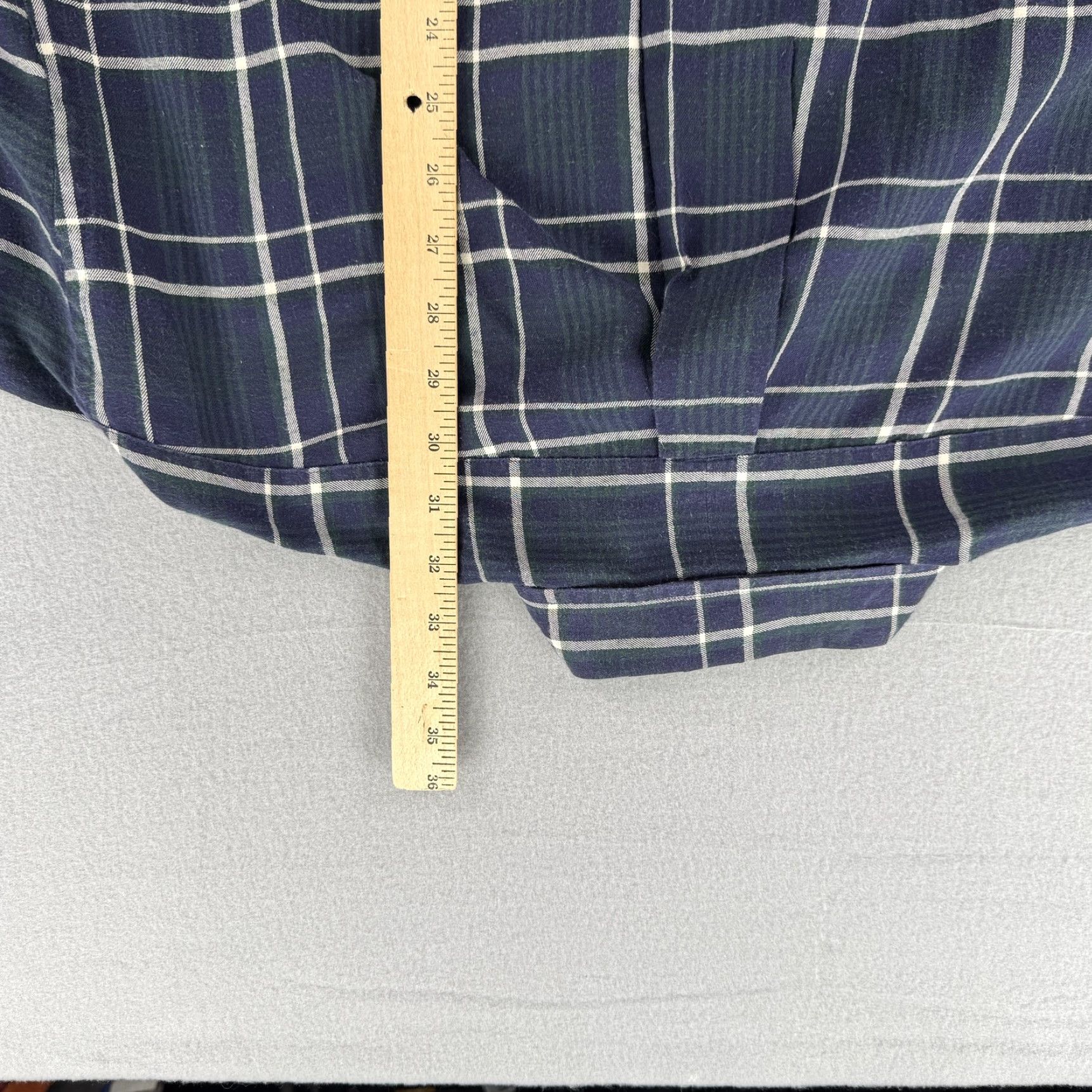 Ralph Lauren Ralph Lauren Shirt Mens Medium Blue Green Plaid Blaire Button Down Long Sleeve) Size US M / EU 48-50 / 2 - 6 Thumbnail