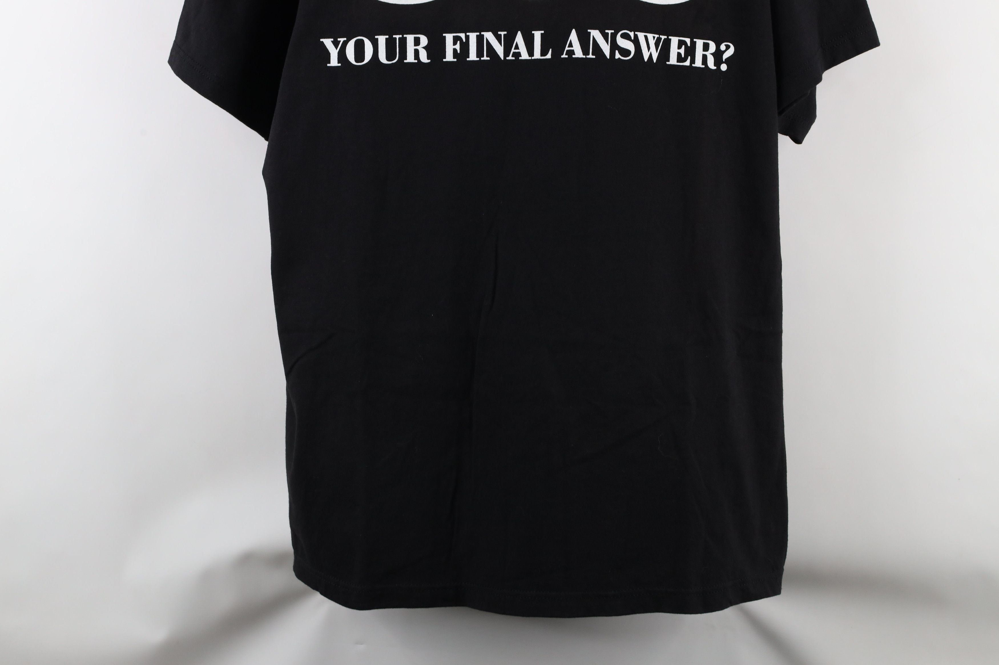 Vintage Vintage 90s Answer Who Wants to Be A Millionaire T-Shirt Size US XL / EU 56 / 4 - 3 Thumbnail