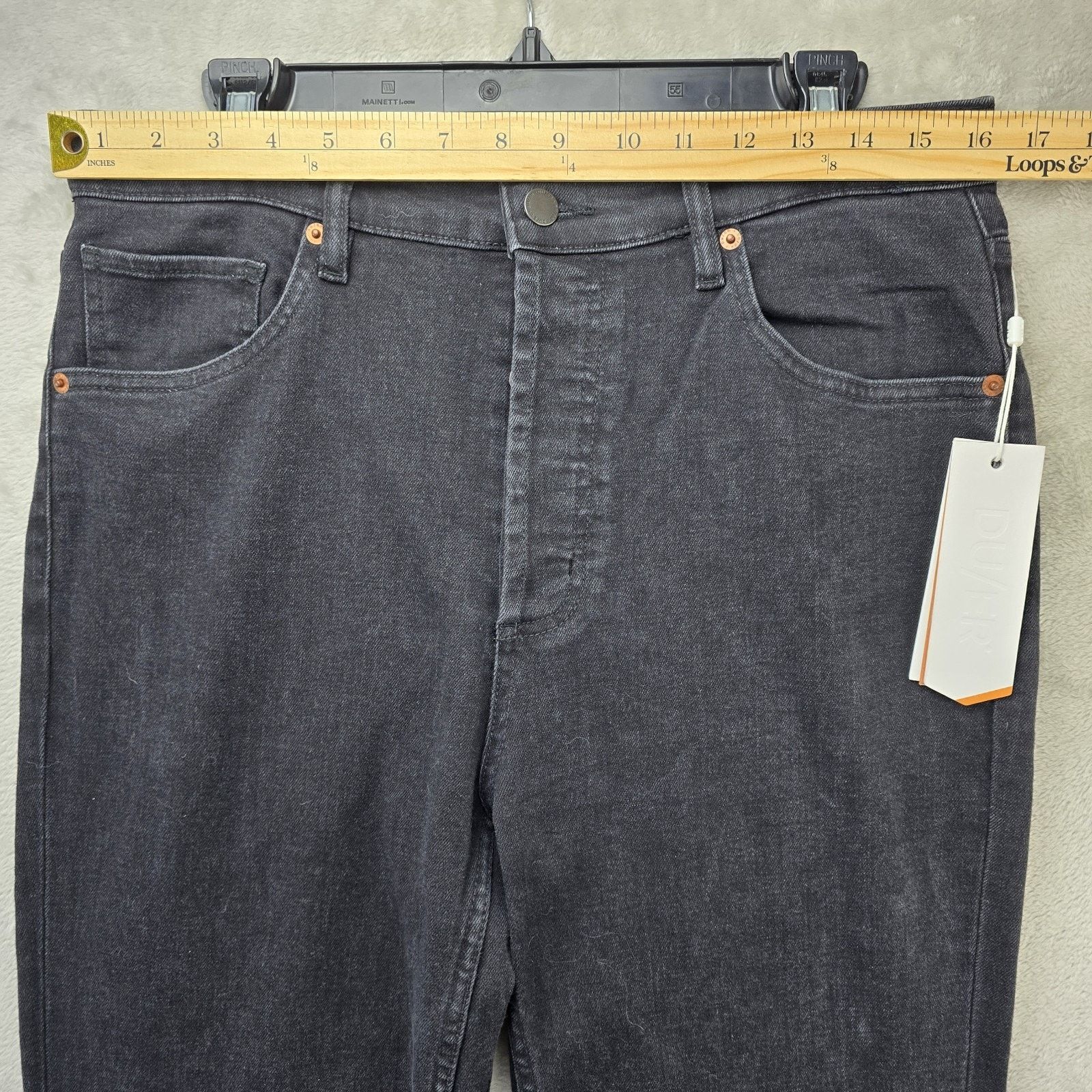DUER DU/ER Duer Mens Jeans Performance Denim High Rise 31x28 Size US 31 - 13 Thumbnail