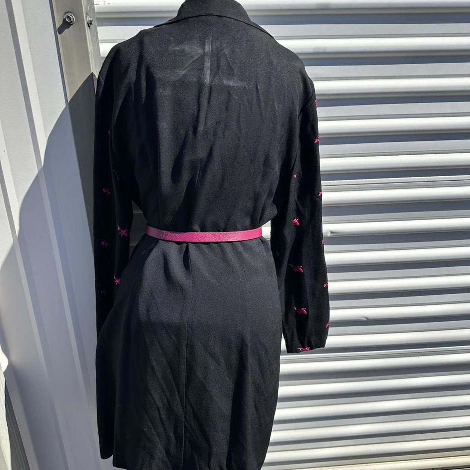 Other Black and pink Dawn Joy vintage 80s blazer Size L / US 10 / IT 46 - 2 Thumbnail