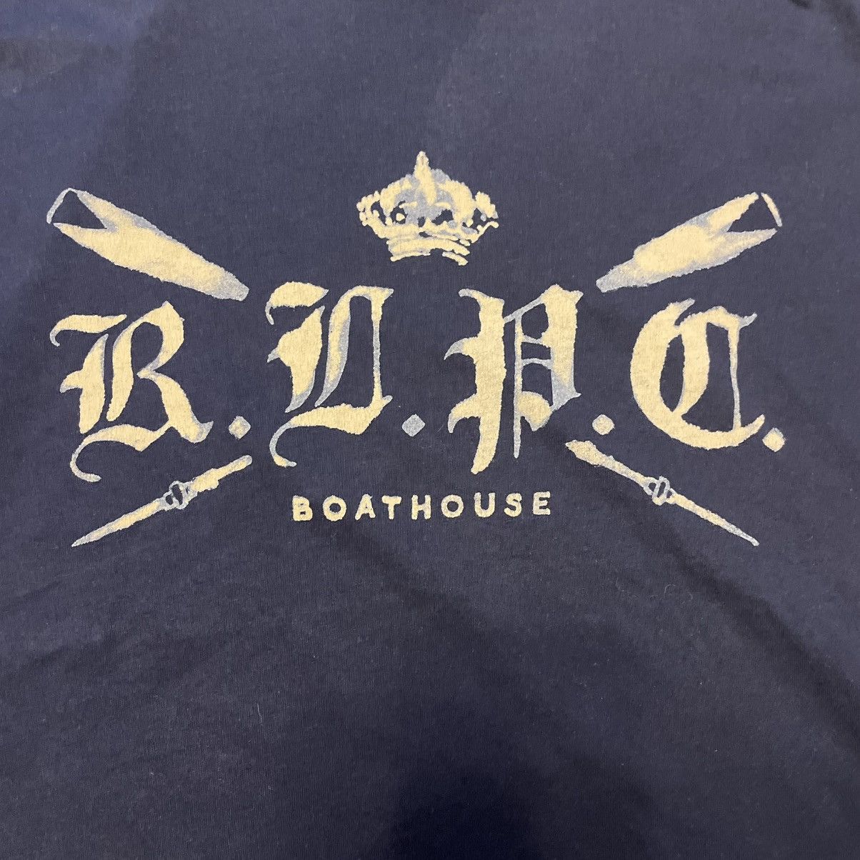 Polo Ralph Lauren Polo Ralph Lauren Vintage Boathouse T Shirt Size US XL / EU 56 / 4 - 2 Thumbnail
