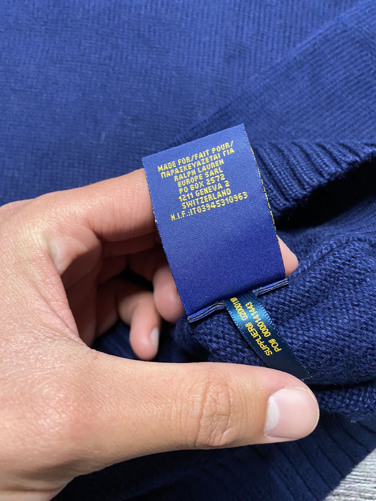 Polo Ralph Lauren × Vintage Polo Ralph Lauren Vintage Knit Sweater Size US XL / EU 56 / 4 - 4 Thumbnail