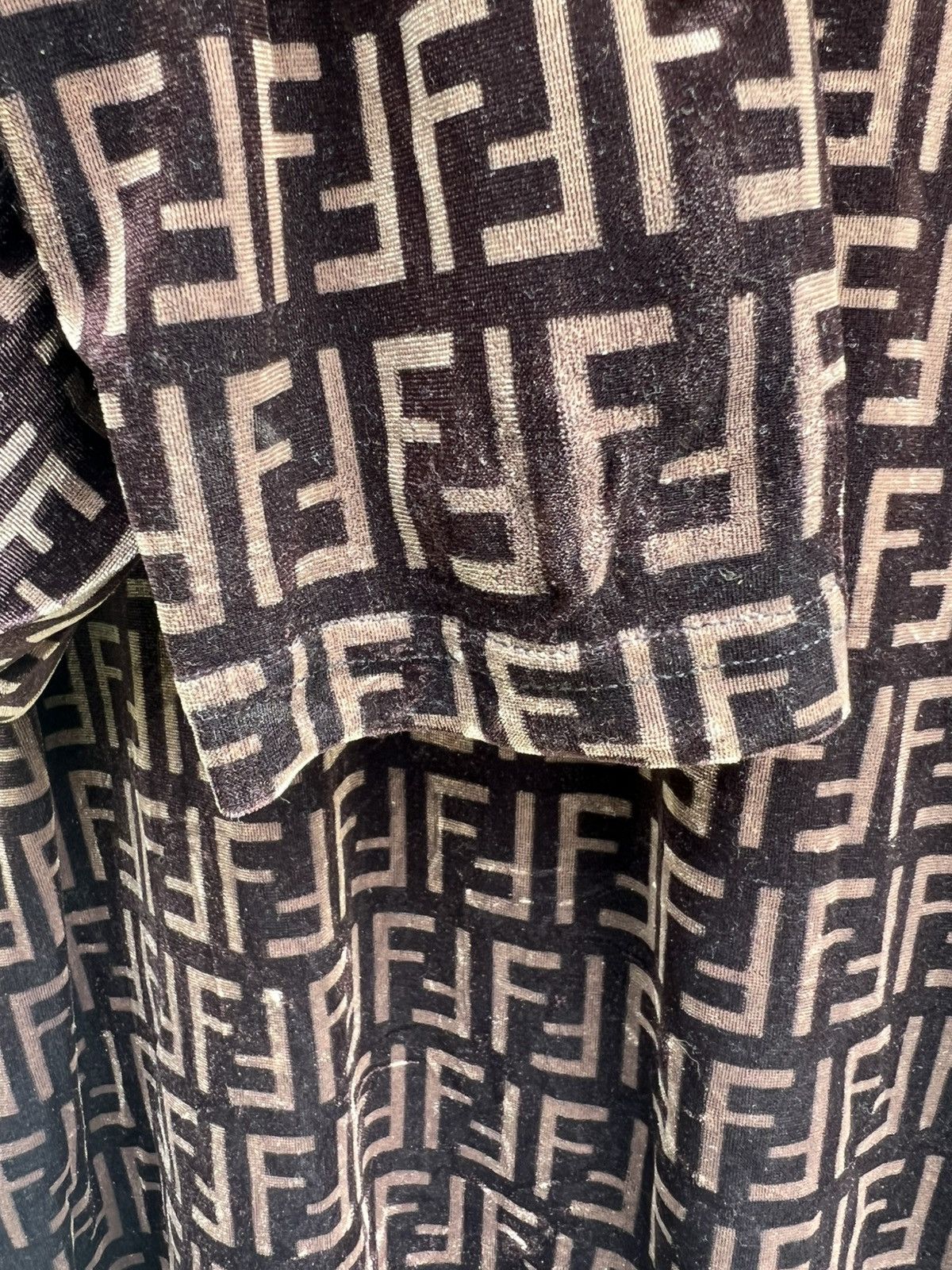 Fendi Fendi Jeans Roma Amor Zucca Monogram Mock Neck Long Sleeve Size M / US 6-8 / IT 42-44 - 12 Thumbnail