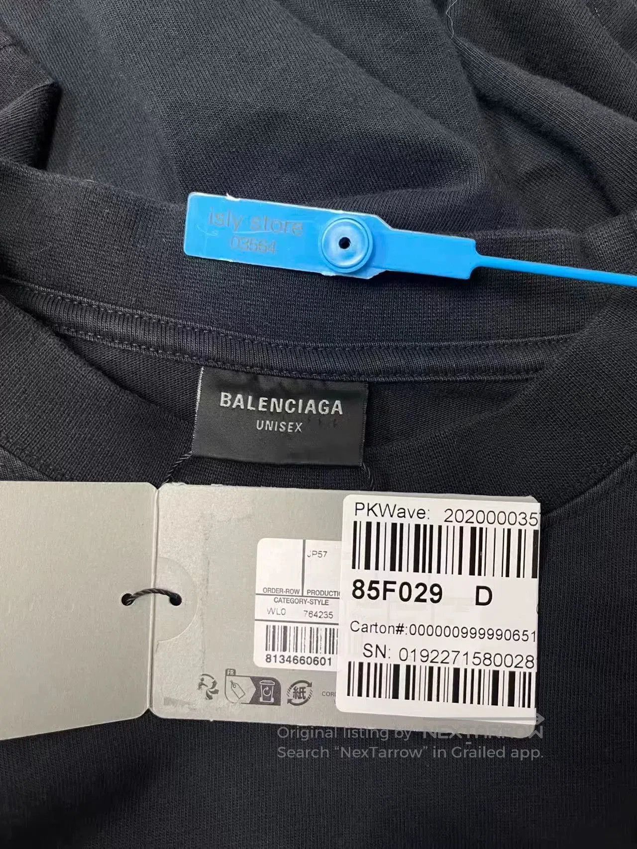 Balenciaga Balenciaga Logo Print Crewneck Short-Sleeve T-Shirt. Size US S / EU 44-46 / 1 - 5 Thumbnail