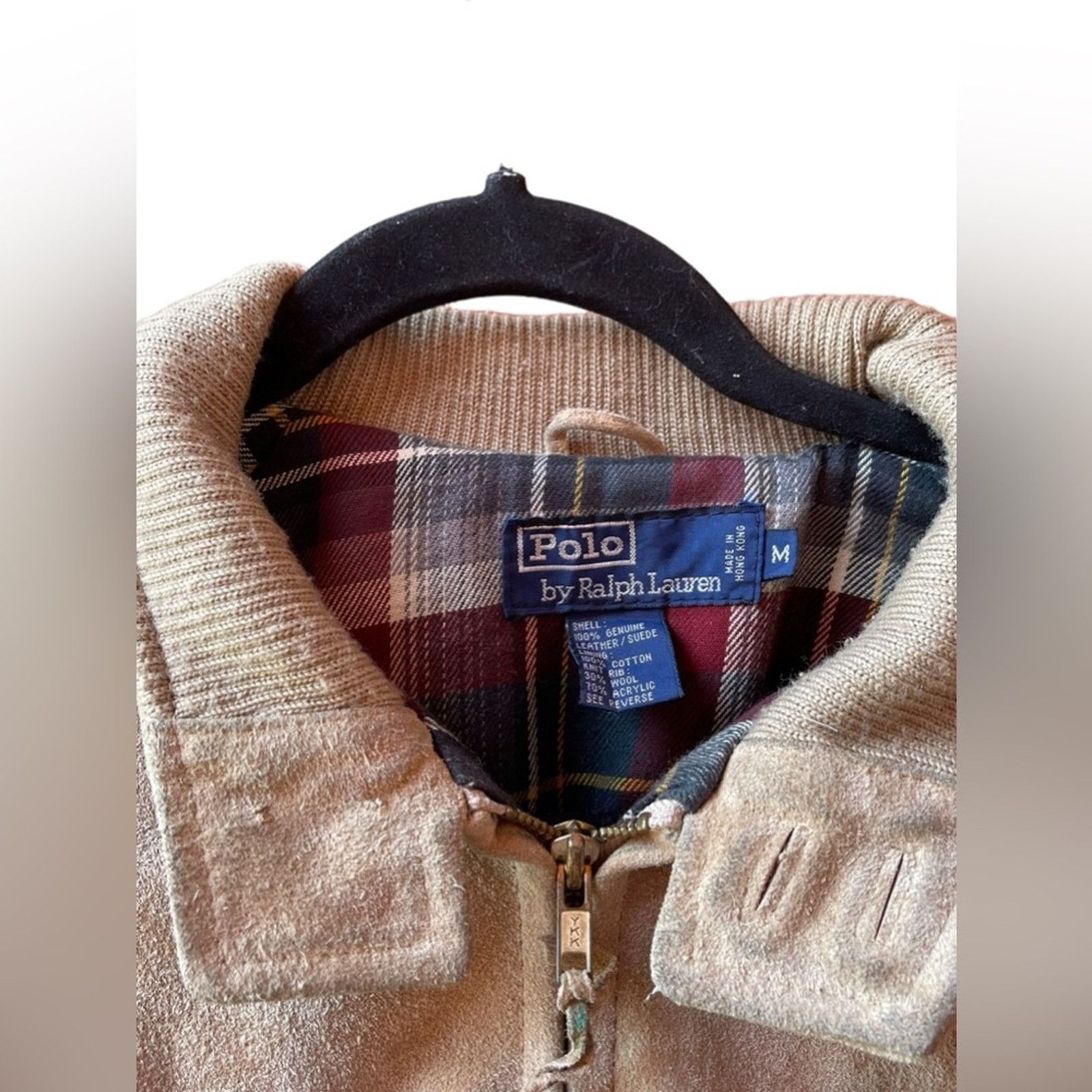 Polo Ralph Lauren Vintage Polo Ralph Lauren Suede Harrington Jacket Mens M Size M / US 6-8 / IT 42-44 - 5 Thumbnail
