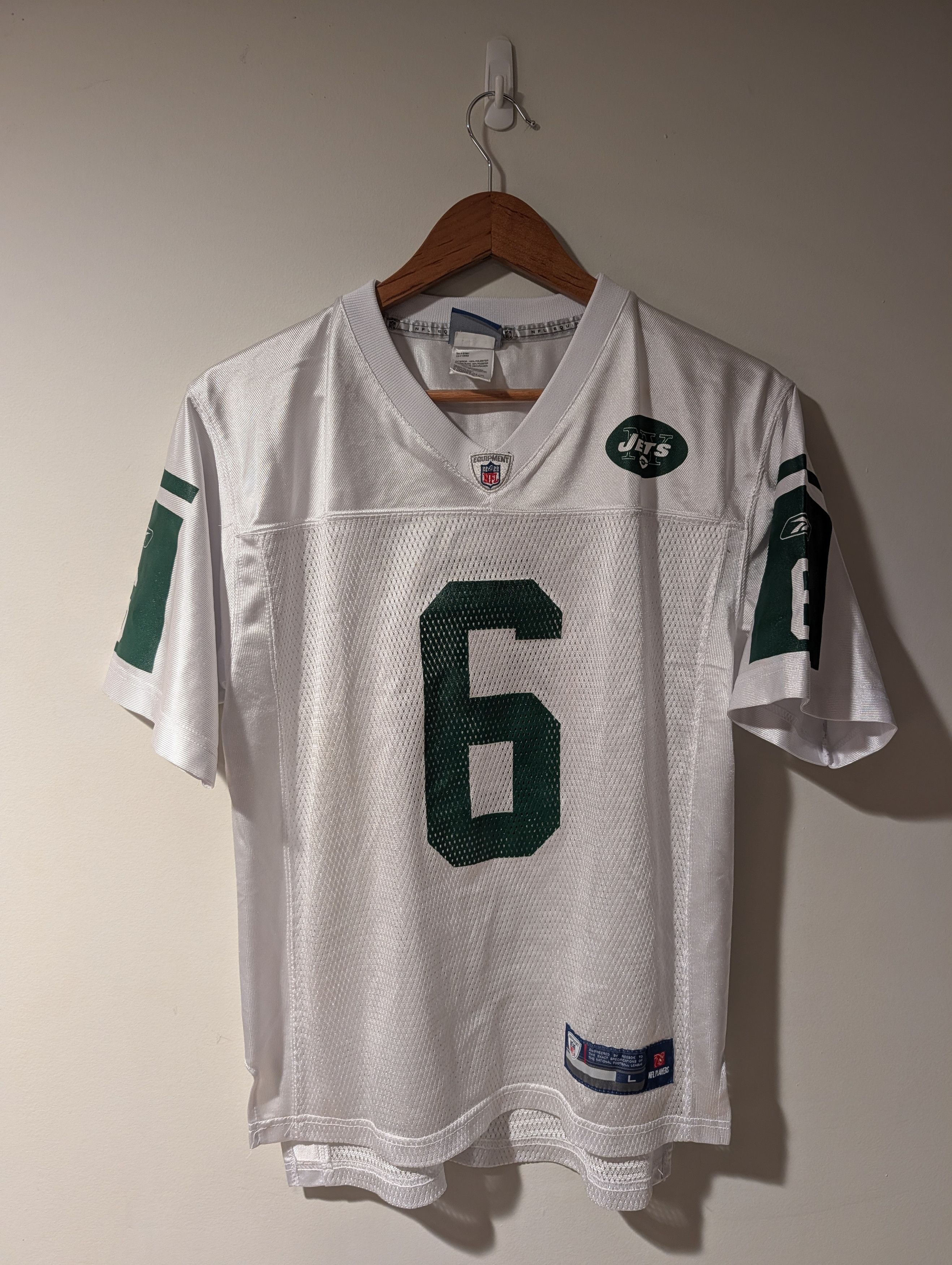 NFL Y2K Reebok New York Jets Mark Sanchez #6 NFL Jersey Youth L Size US L / EU 52-54 / 3 - 1 Thumbnail