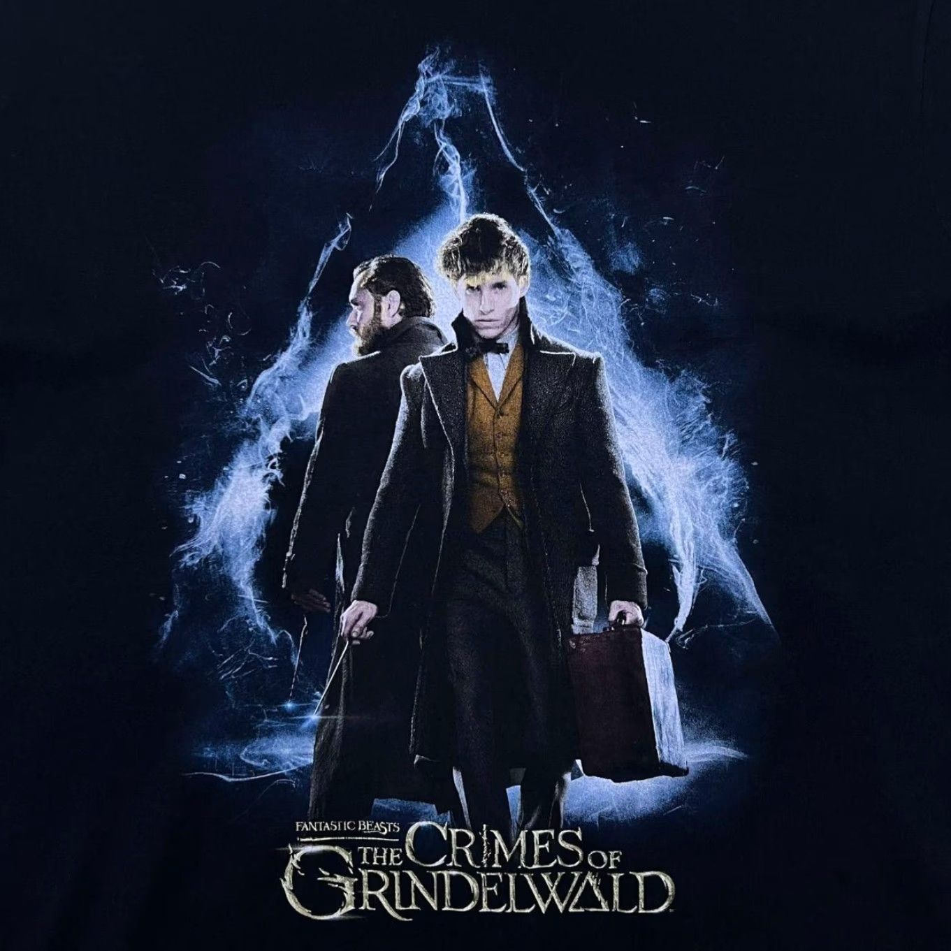Vintage Fantastic Beasts The Crimes Of Grindelwald Graphic Black T-Shirt XXL Men Shirt Short Sleeve Round Neck 2XL Size US XXL / EU 58 / 5 - 3 Thumbnail