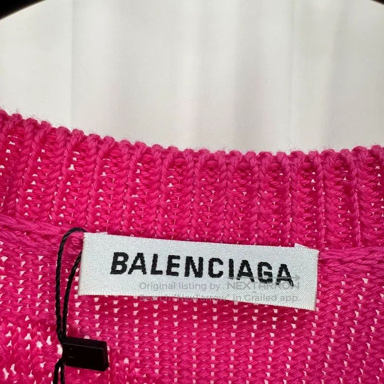 Balenciaga Balenciaga All-over Print Bulletproof Sweater Size US S / EU 44-46 / 1 - 5 Thumbnail