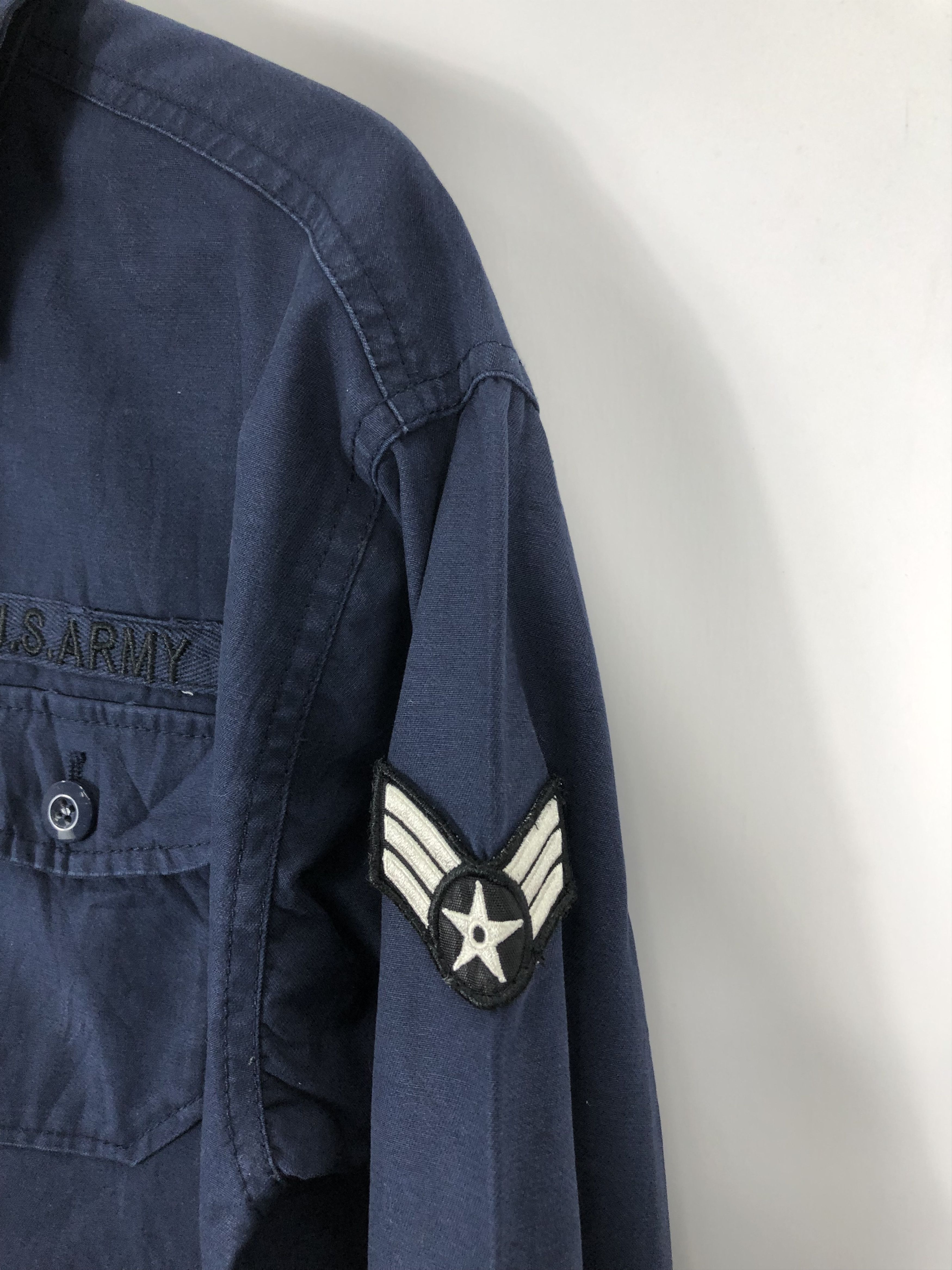 Vintage Vintage Us Army Denim Jacket J0660 Size US M / EU 48-50 / 2 - 8 Thumbnail
