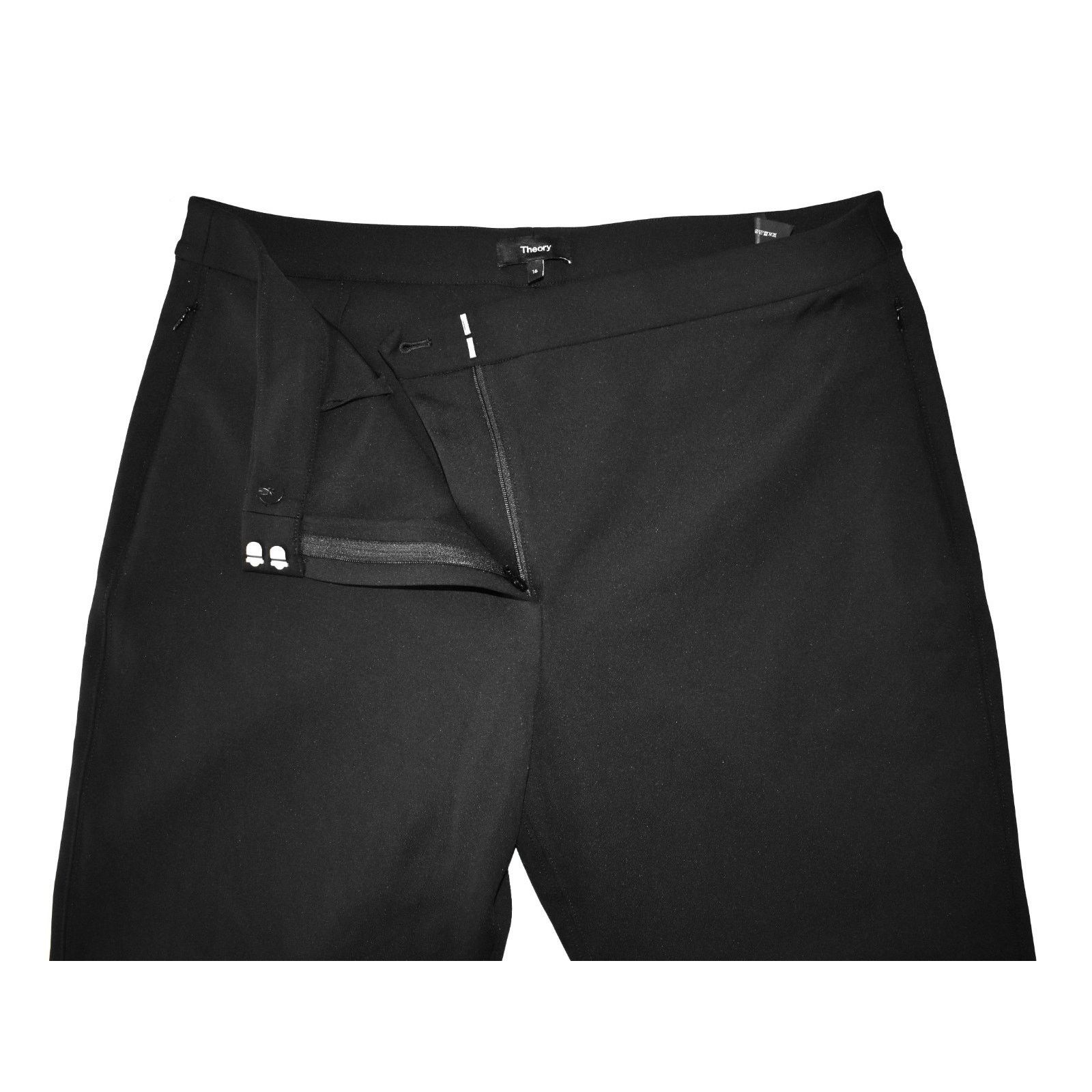 Theory THEORY Nylon Side Zip Pockets Core Scuba Kick Pants Size 16 Size 38" / US 16 / IT 52 - 3 Thumbnail