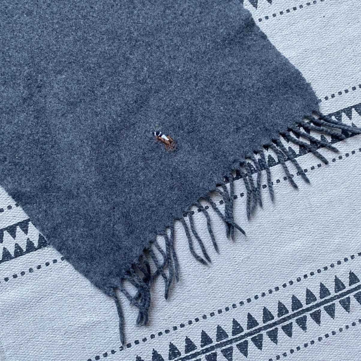 Polo Ralph Lauren Vintage Polo Ralph Lauren Wool Scarf Oldmoney Luxury Size ONE SIZE - 5 Thumbnail