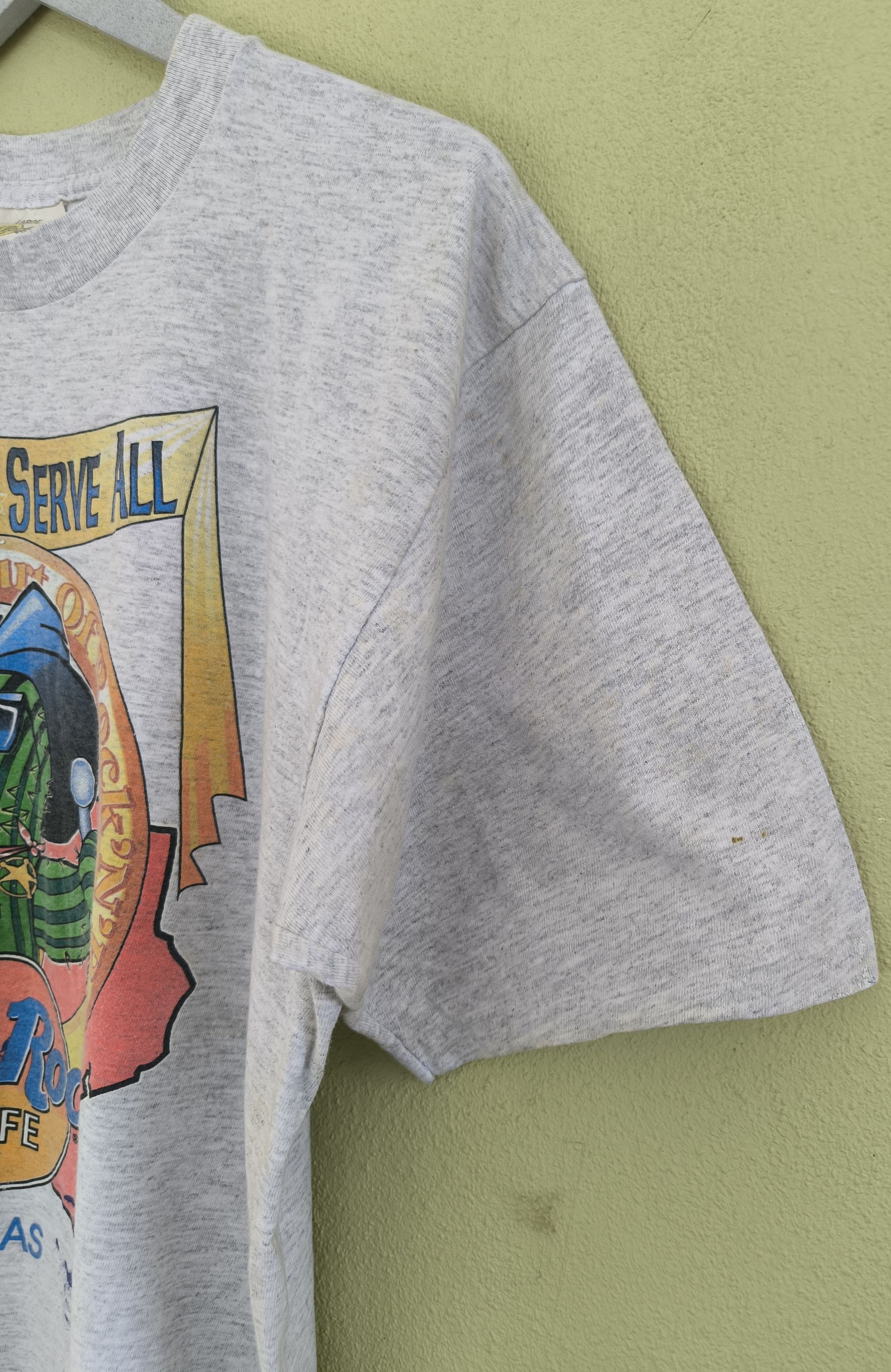 Hard Rock Cafe Vintage 90's HARD ROCK CAFE DALLAS tee Size US L / EU 52-54 / 3 - 2 Thumbnail