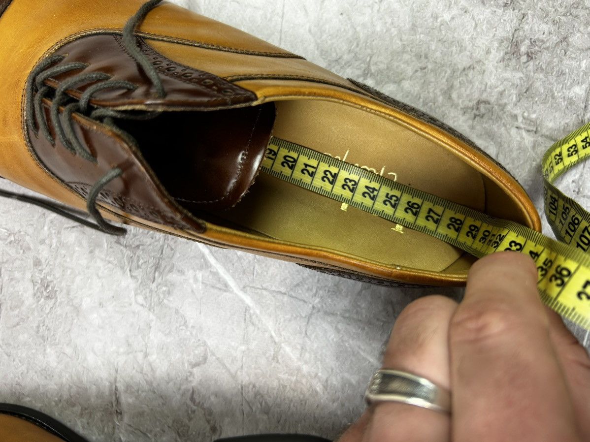 Loake Loake Lifestyle Leather Oxford Brogue Shoes Men's Size US 11.5 / EU 44-45 - 15 Thumbnail