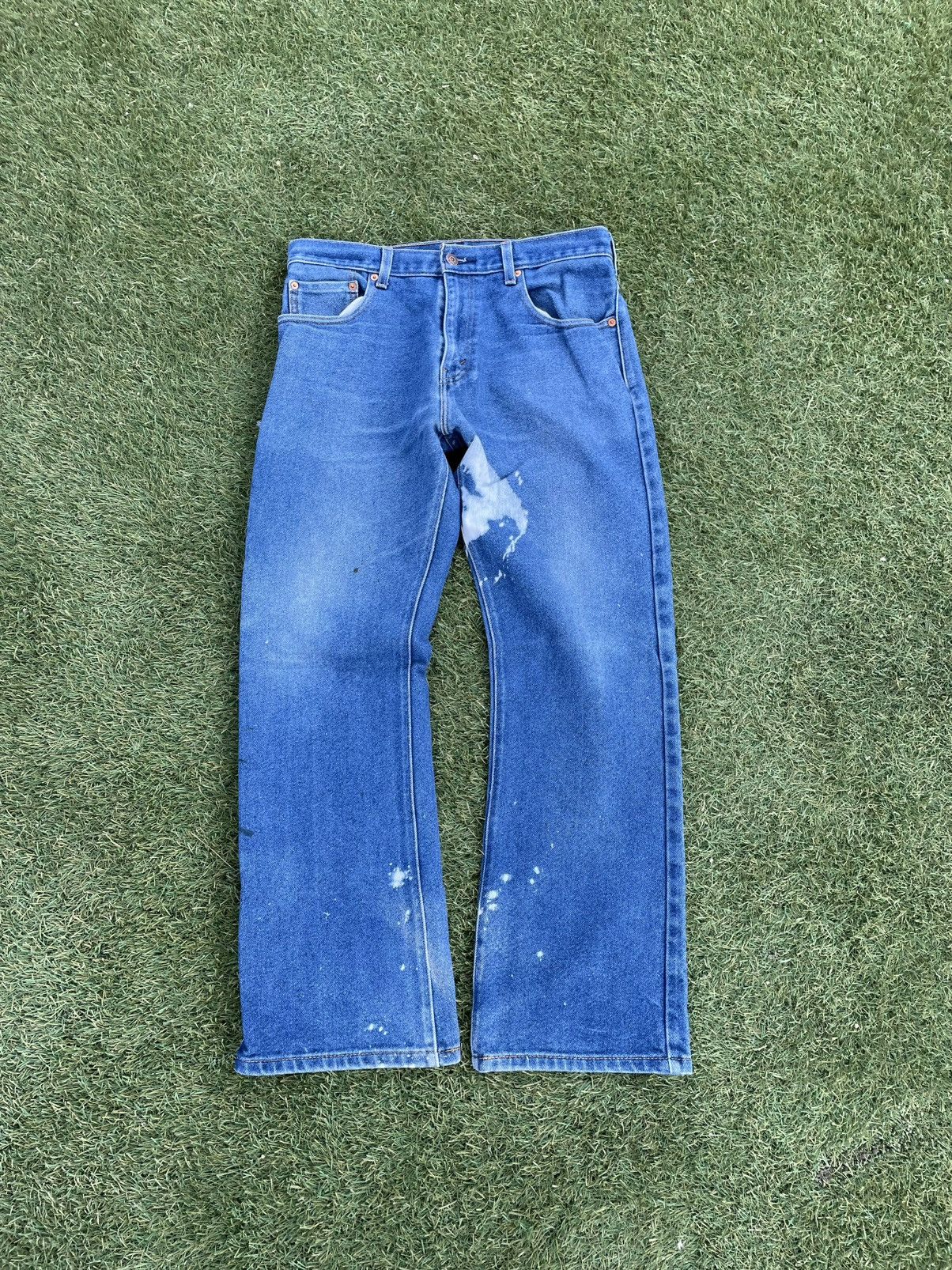 Levi's Levi’s 517 Waterless Denim Jeans Men’s Size 33x32 Button Fly Size US 33 - 1 Thumbnail