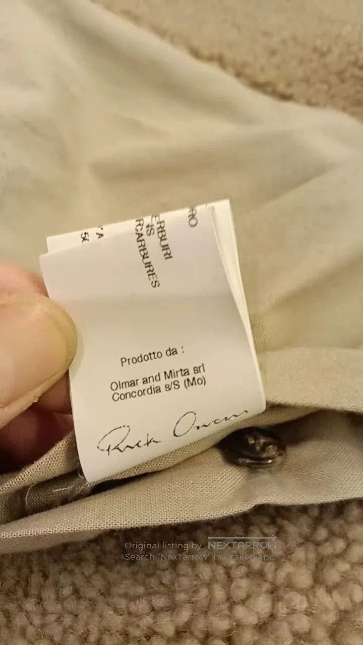 Rick Owens Brown Leather Coat with Shearling Collar XS. Size US XS / EU 42 / 0 - 8 Thumbnail