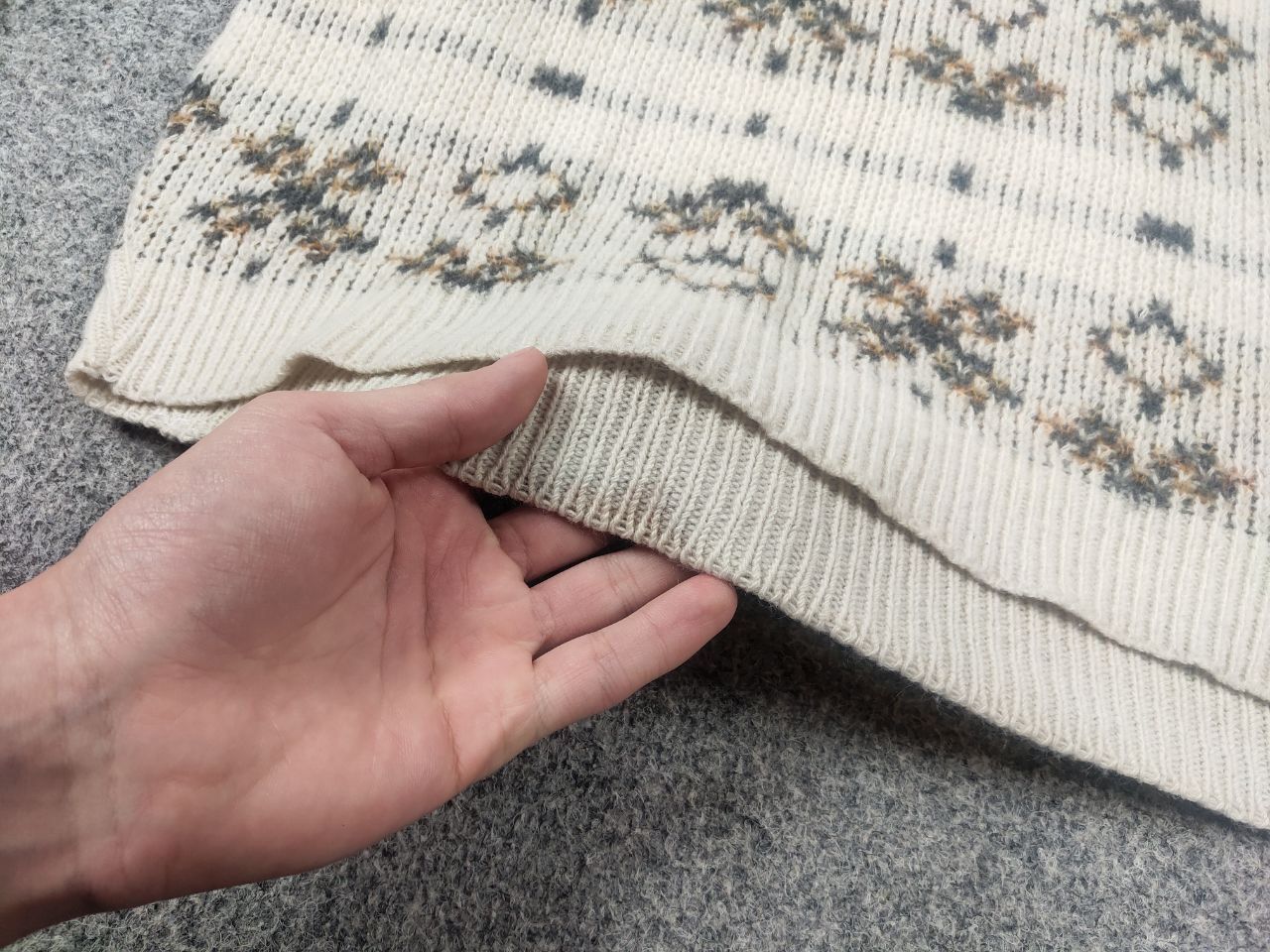 Arrow Arrow Vintage 70's Wool blend Pattern Knit Sweater USA Made Size US S / EU 44-46 / 1 - 13 Thumbnail