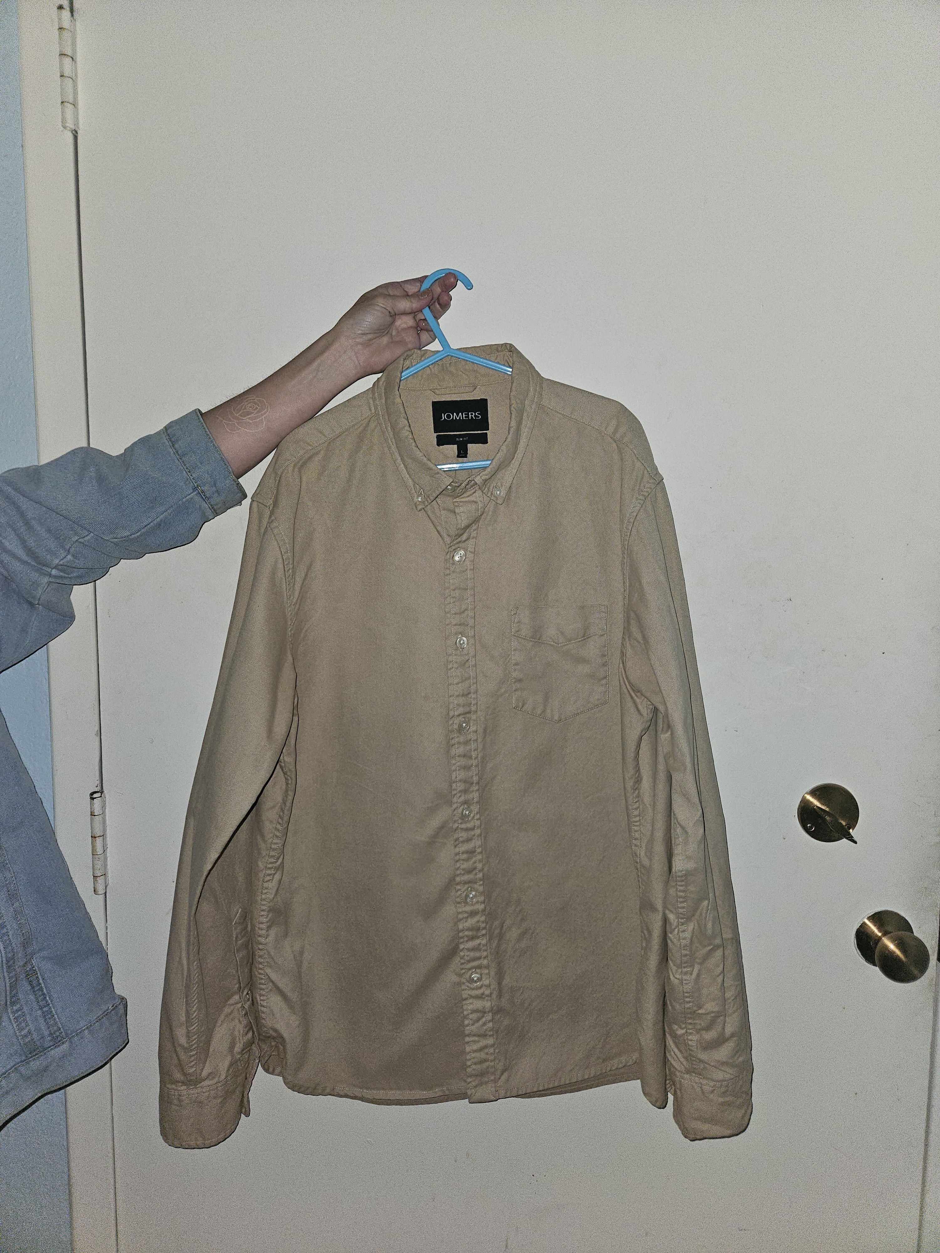 Jomers Jomers Beige Oxford, size L (slim fit) Size US L / EU 52-54 / 3 - 1 Thumbnail