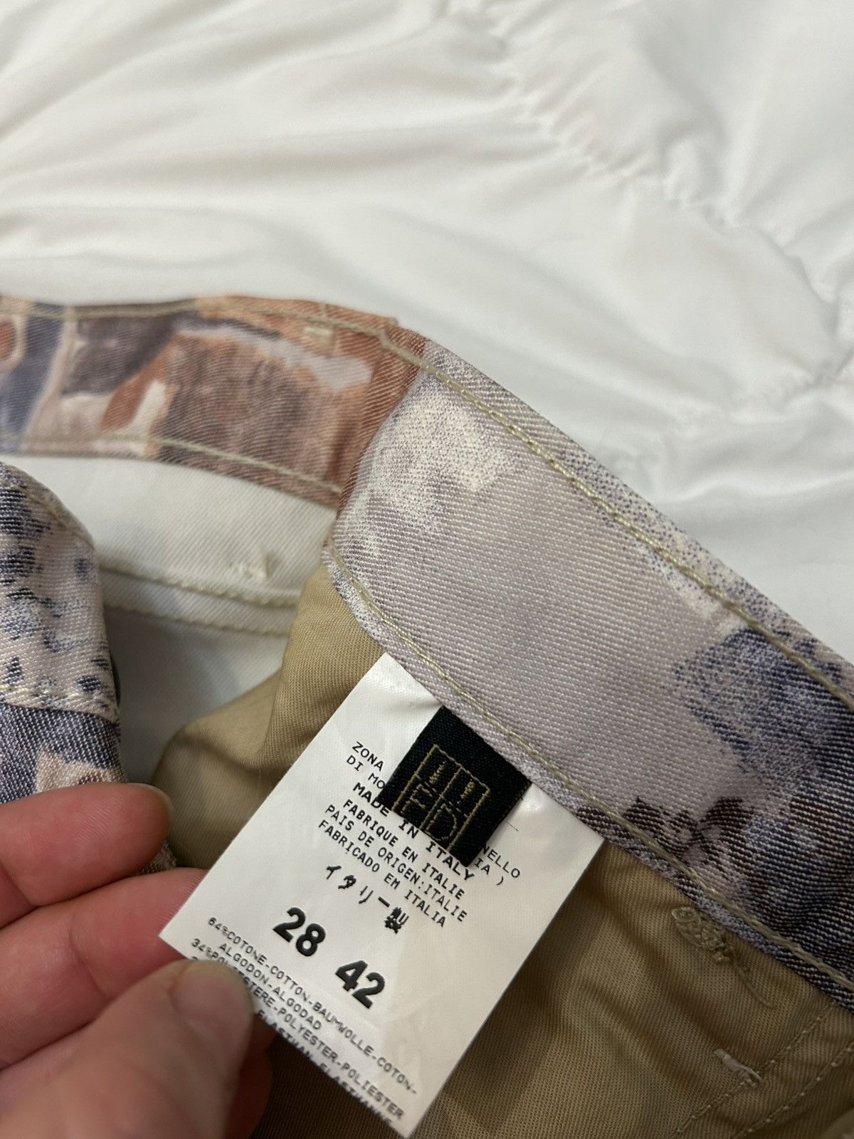 Just Cavalli Just Cavalli Vintage Printed Jeans New With Tags Size 28" / US 6 / IT 42 - 5 Thumbnail