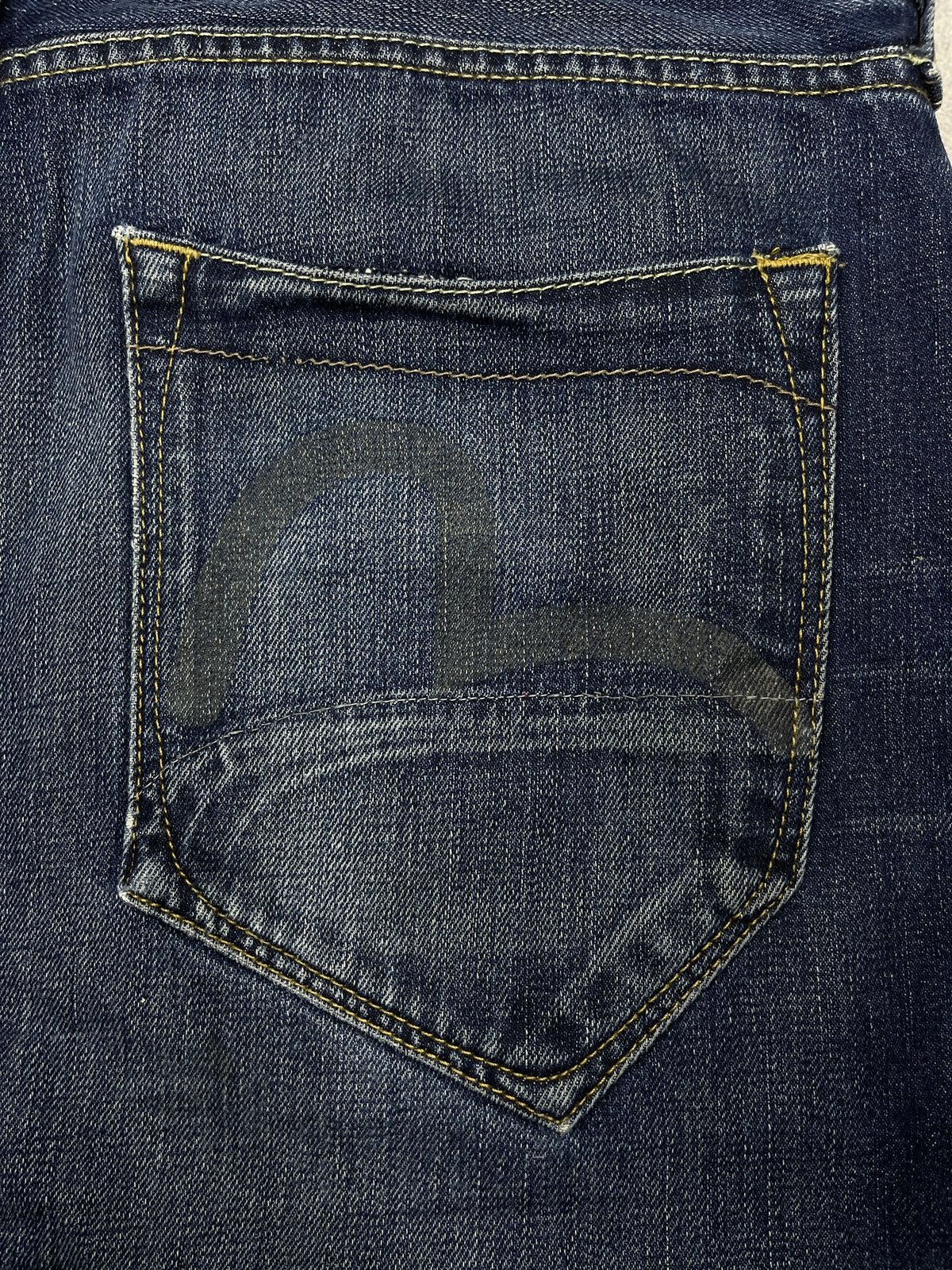 Evisu Vintage Evisu x Puma Denim Jeans Blue Collaboration Japanese Size US 36 / EU 52 - 4 Thumbnail