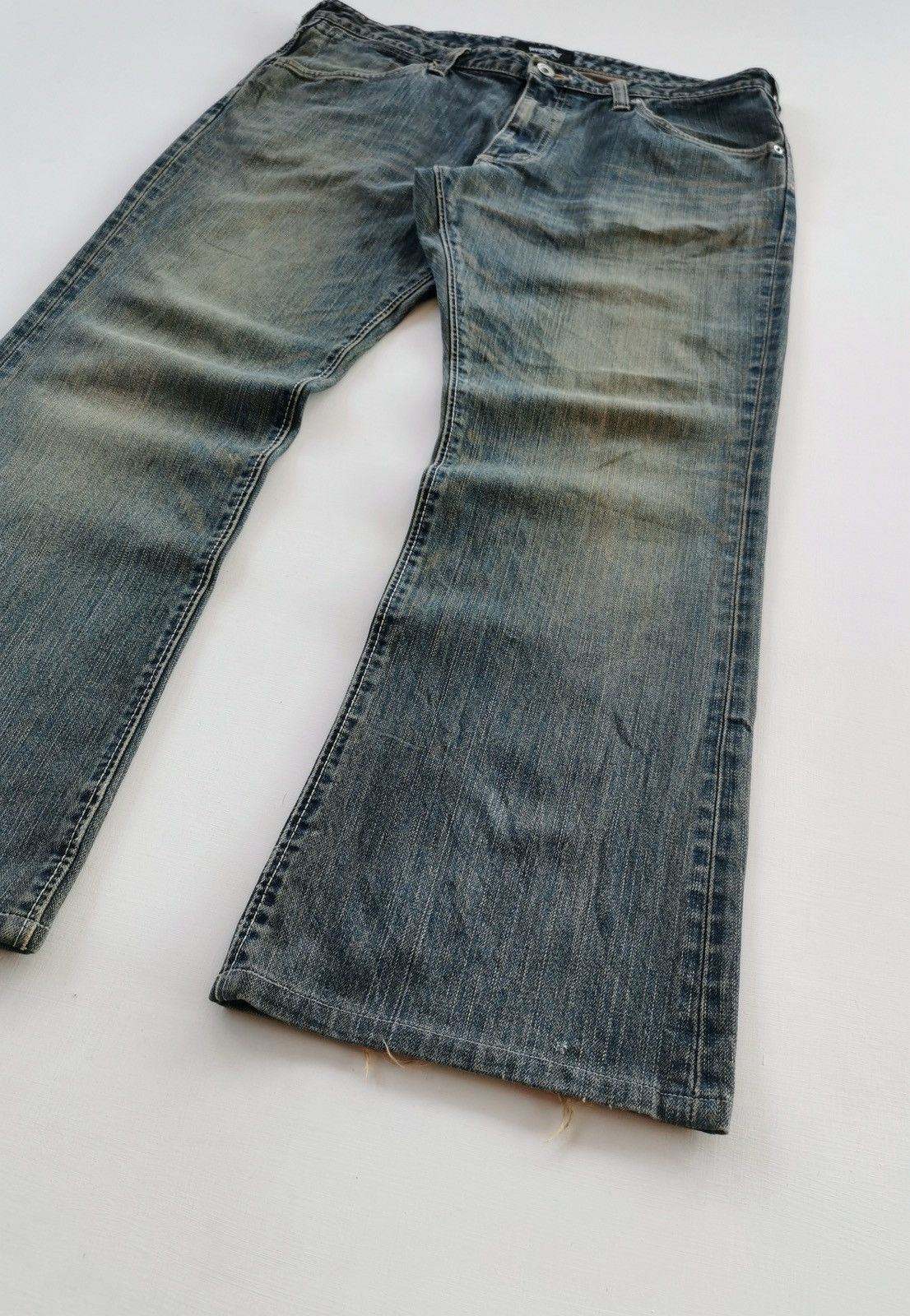 Vintage Vintage Wrangler Bootcut Denim Jeans Size US 36 / EU 52 - 3 Thumbnail