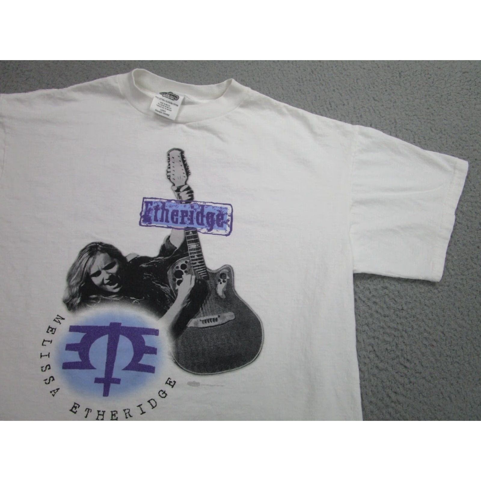 Melissa Winterland Vintage Melissa Etheridge Shirt Mens L White 1995 90s Winterland L White Shirt Melissa Etheridge Vintage 1995 90s Mens L White Size US L / EU 52-54 / 3 - 2 Thumbnail