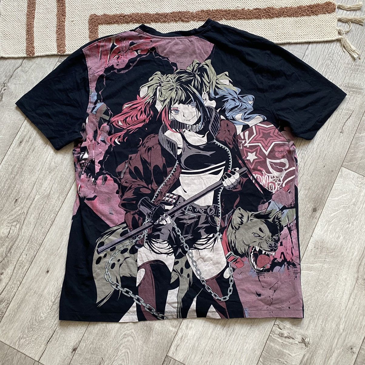 DC Comics BATMAN DC COMICS Y2K HARLEY QUINN ANIME PRINT T SHIRT Size US XL / EU 56 / 4 - 1 Thumbnail