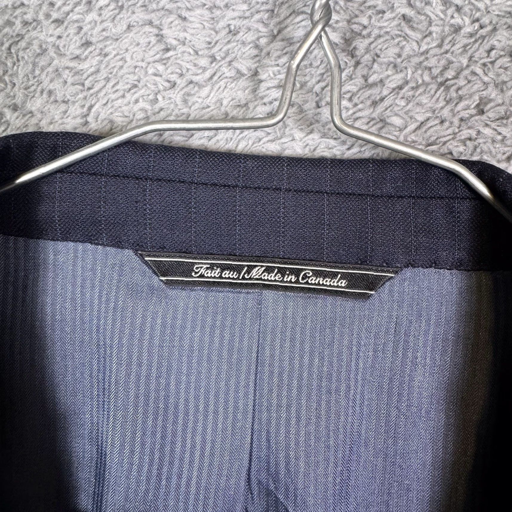 Jack Victor Jack Victor Sport Coat Mens 43L Wool Blazer Jacket Size 46R - 5 Thumbnail