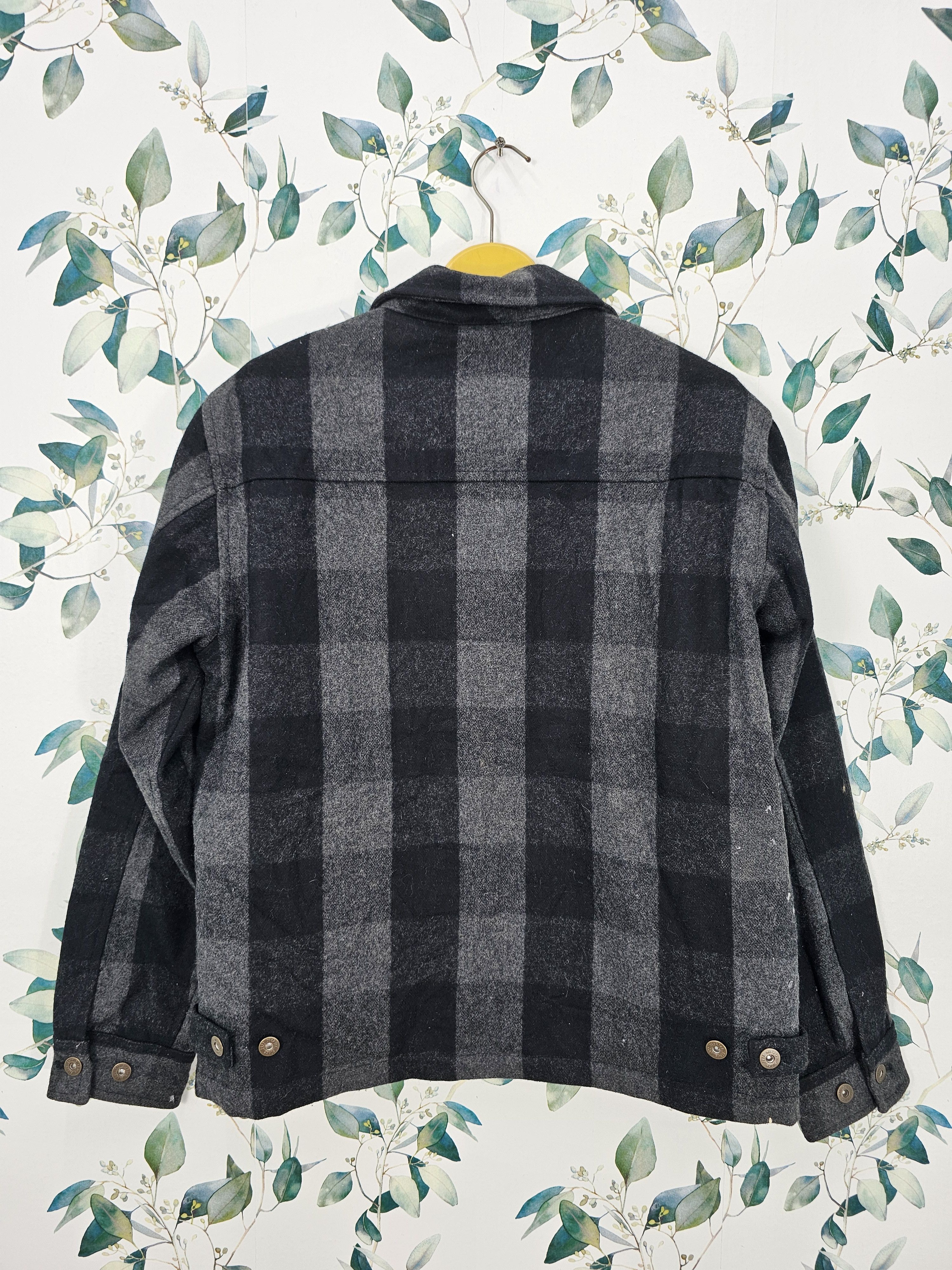 Dickies DICKIES Work Wear Workers Wool Plaid Checked Jacket J0141 Size US L / EU 52-54 / 3 - 2 Thumbnail