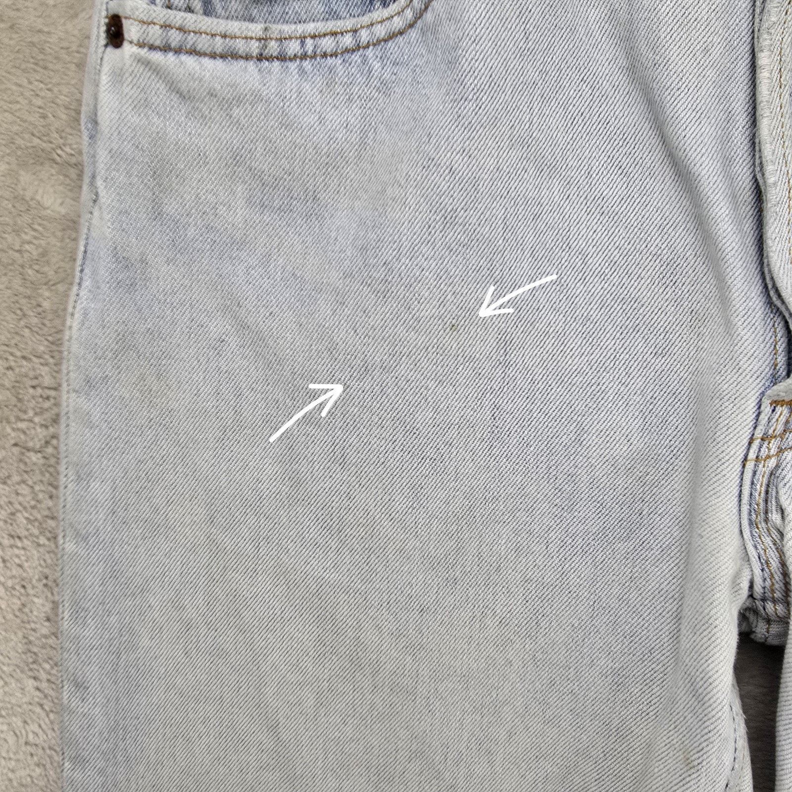 Levi's Vintage Levis 501 Jeans 32x30 (Fits 30x28) USA 90s *FLAWS* Size US 30 / EU 46 - 9 Thumbnail