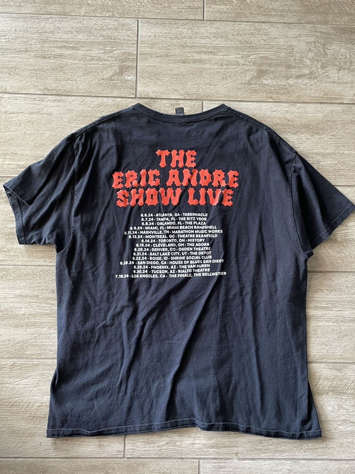 Gildan Eric Andre show live tour shirt Size US XL / EU 56 / 4 - 3 Thumbnail