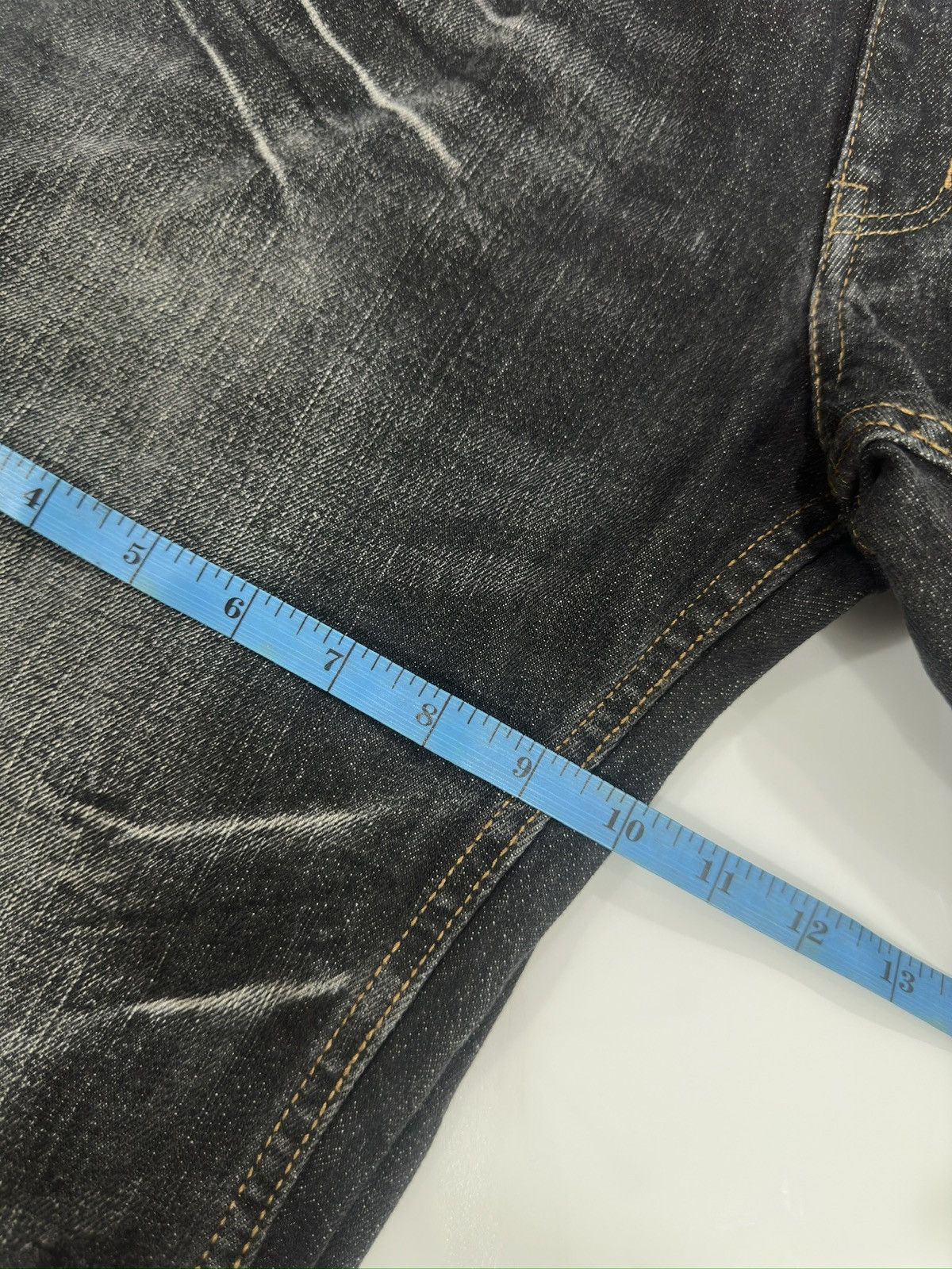 If Six Was Nine Double Pocket With Embroidred Koi Fish Rare Design Jeans Size US 32 / EU 48 - 12 Thumbnail