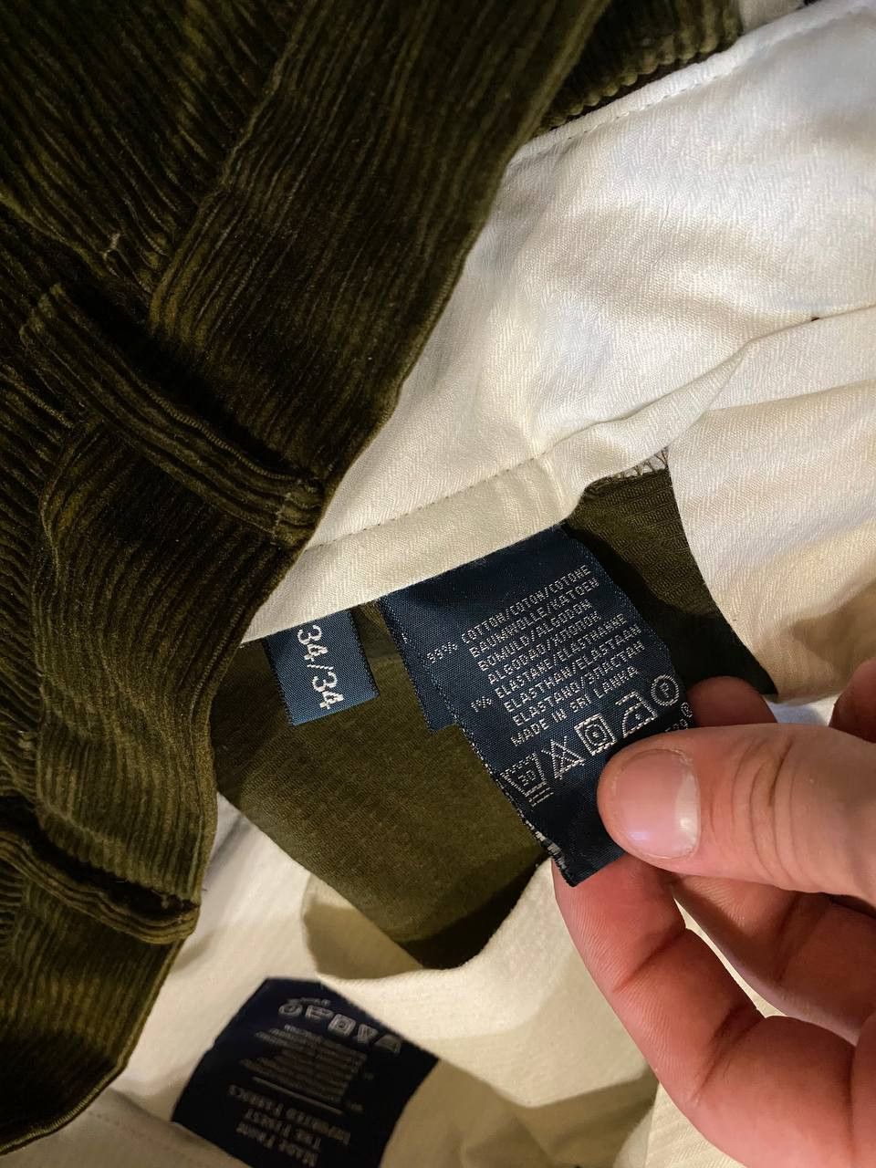 Polo Ralph Lauren Polo Ralph Lauren Corduroy Casual Pants Size 34 Size US 34 / EU 50 - 6 Thumbnail