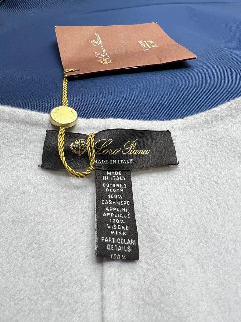 Loro Piana LORO PIANA Baby Cashmere Mandarin Duck Water貂 Cashmere Fur Size M / US 6-8 / IT 42-44 - 7 Thumbnail