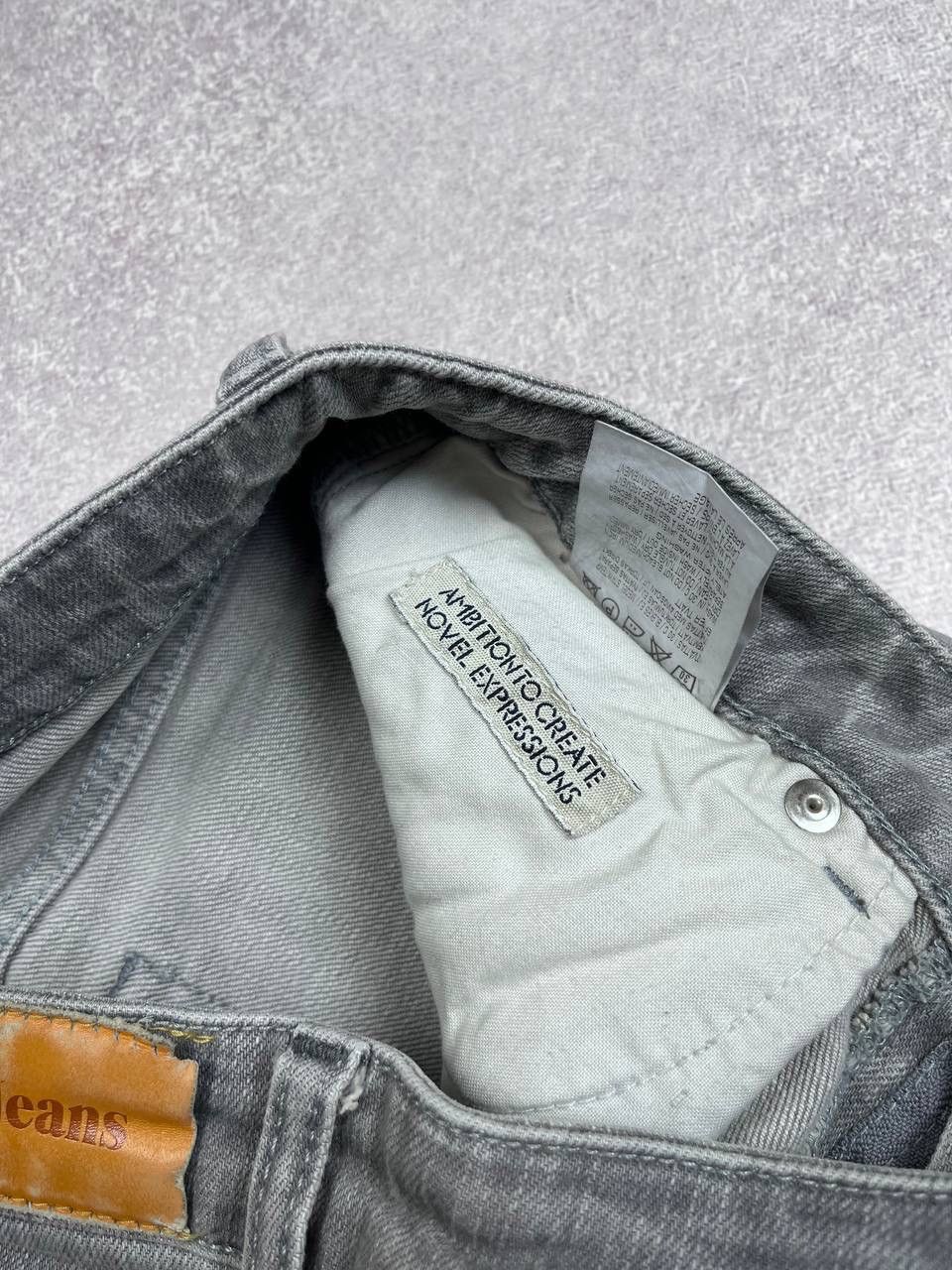 Acne Studios × Japanese Brand × Vintage Vintage Acne Studios Gray Denim Jeans Y2K 28x32 Size US 28 / EU 44 - 7 Thumbnail