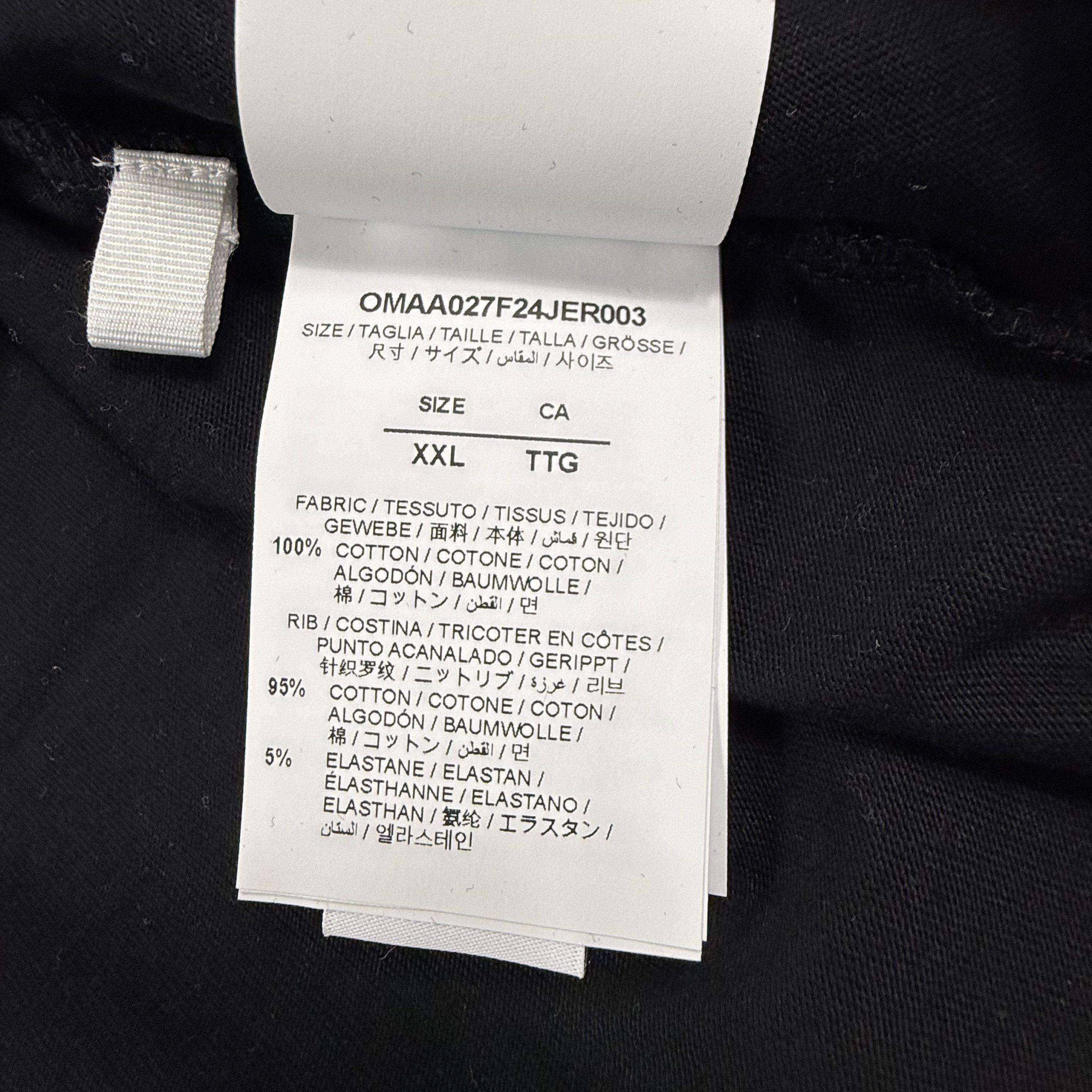 Off-White Off-White Cloud Arrows Graphic T-Shirt Black Size US XXL / EU 58 / 5 - 5 Thumbnail