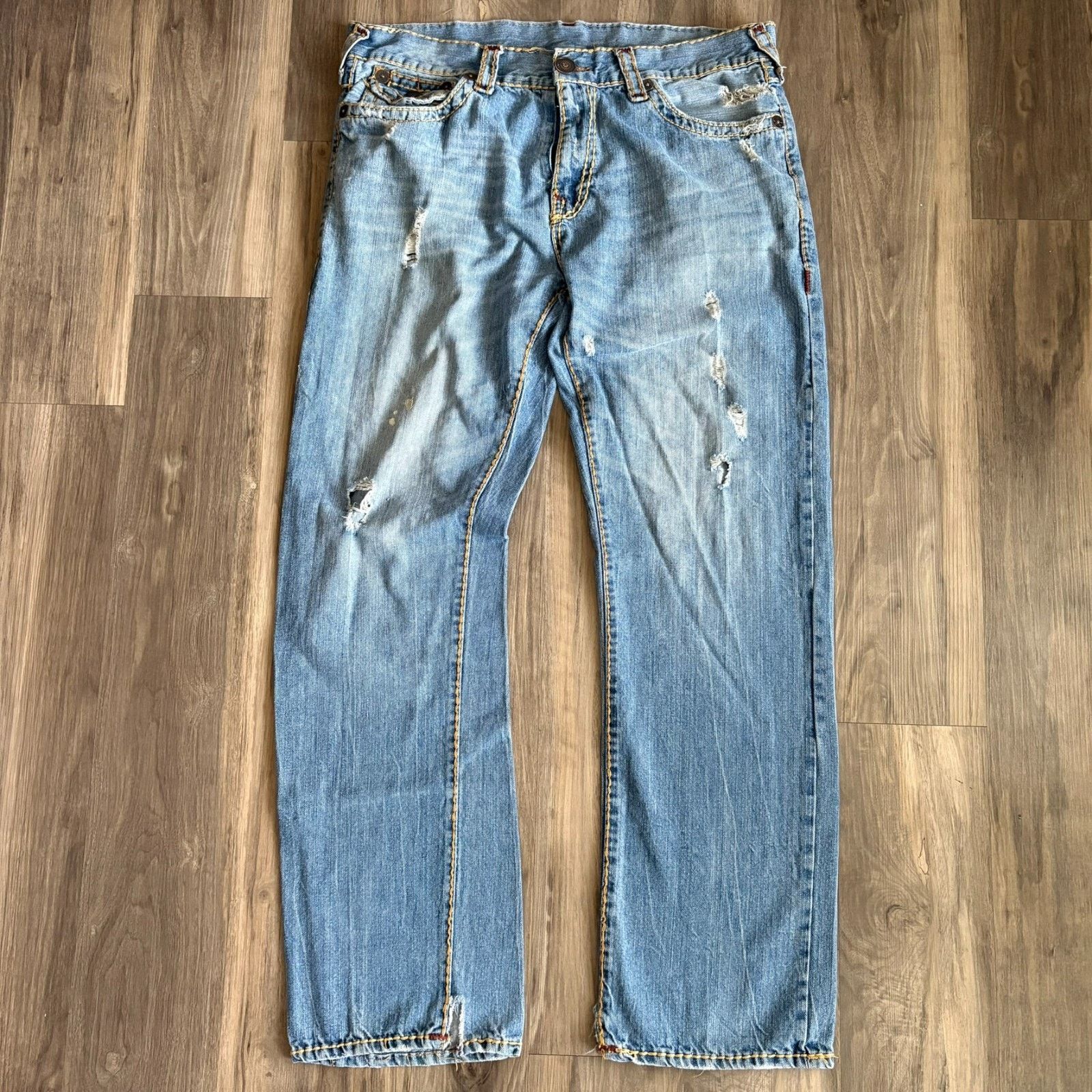 True Religion × Vintage Vintage True Religion Jeans Men's Size 38x33 Medium Size US 38 / EU 54 - 3 Thumbnail