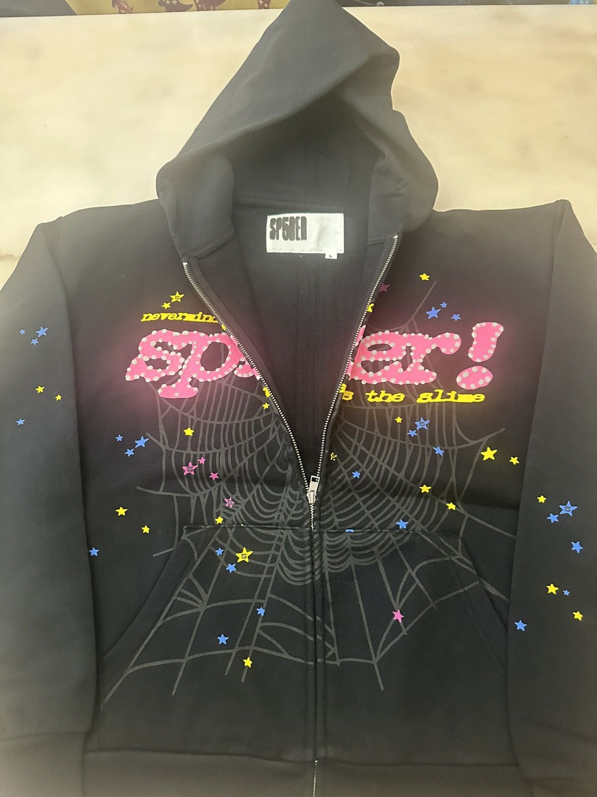 Sp5der SP5DER PUNK V2 ZIP UP Size US L / EU 52-54 / 3 - 3 Thumbnail