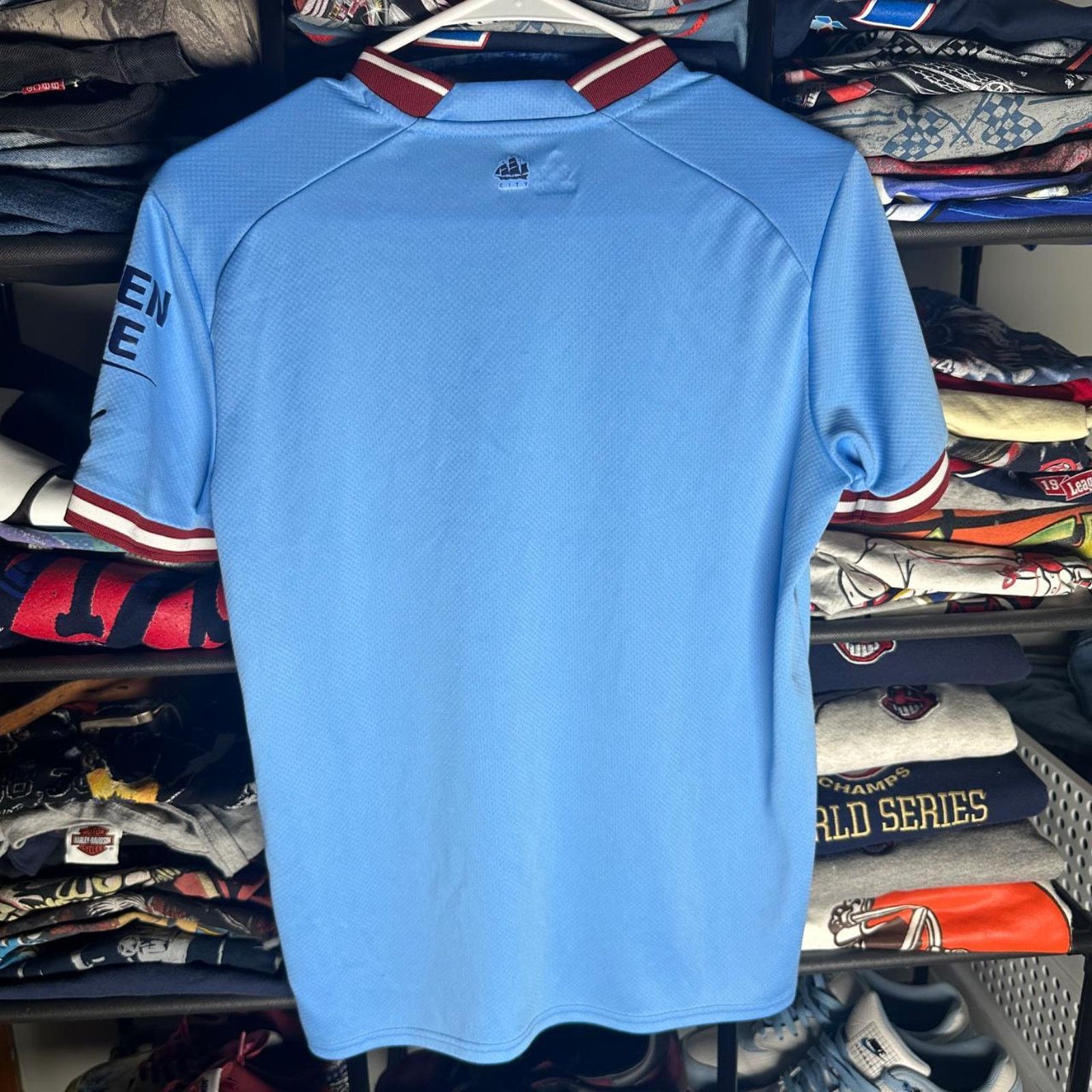 Puma Blue Puma Etihad Airways Soccer Jersey Size US S / EU 44-46 / 1 - 3 Thumbnail