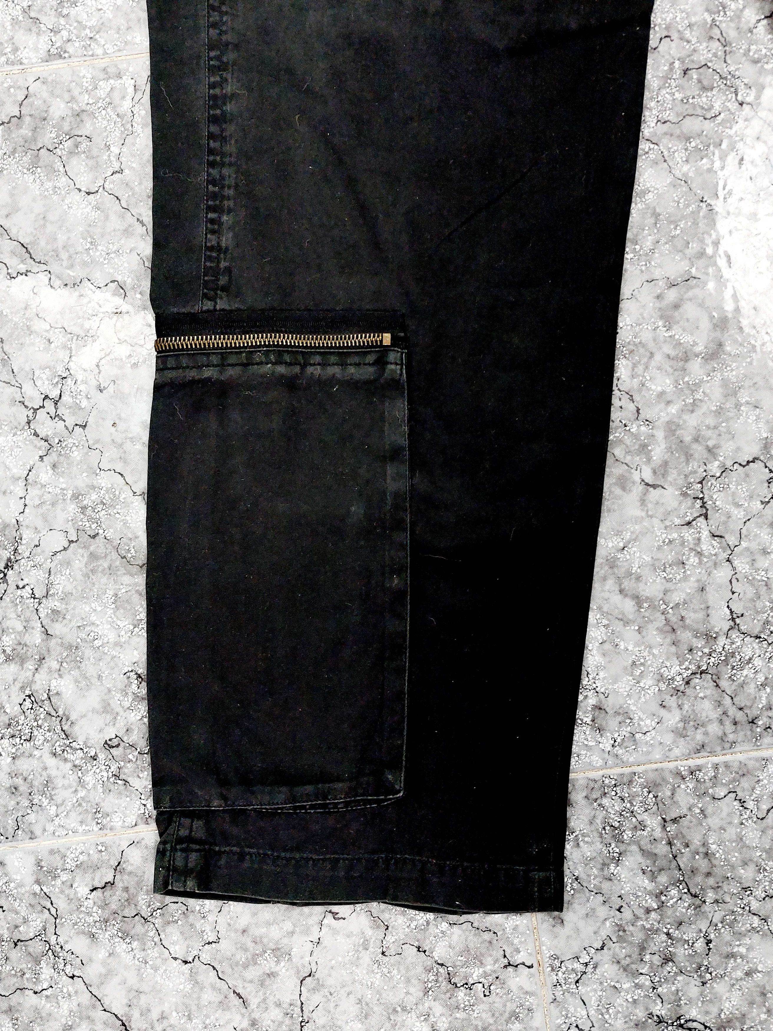 plein sud Plein Sud Multi-Zip Pocket Aviator Cargo Pants Trousers Size 34" / US 12 / IT 48 - 9 Thumbnail