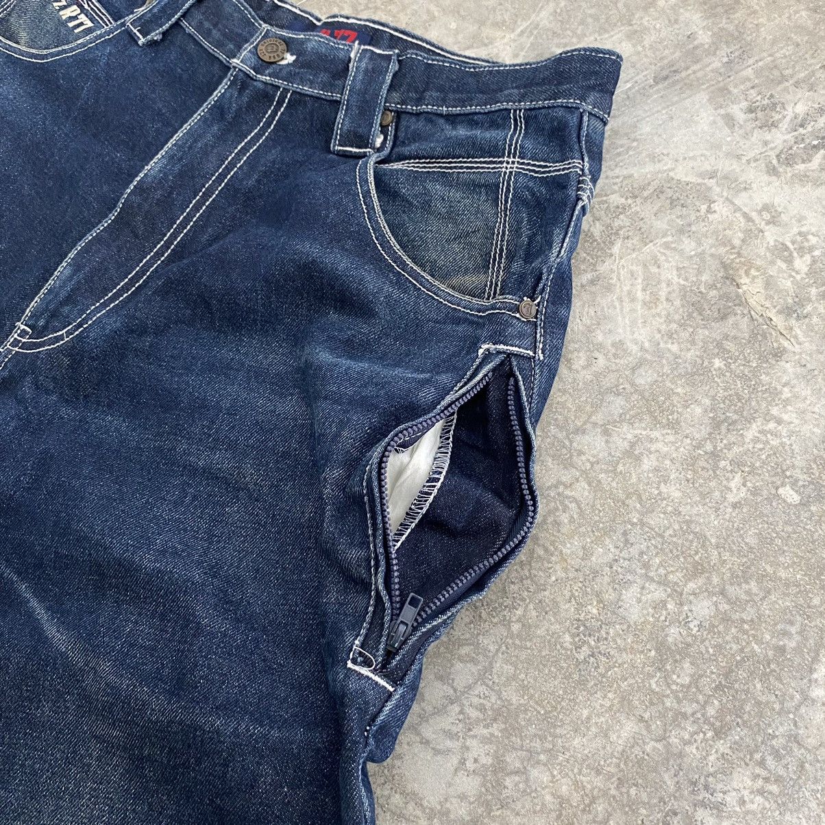 Southpole VTG JzR77 Wide Baggy Carpenter Workwear Jeans JNCO Size US 34 / EU 50 - 12 Thumbnail