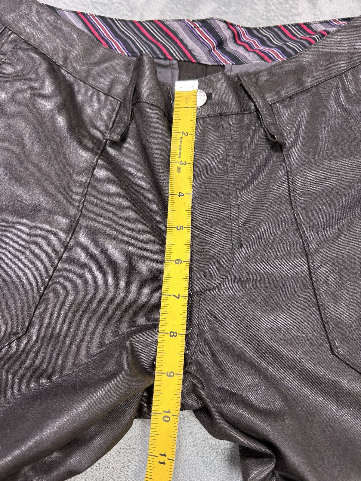 14th Addiction × Japanese Brand Ateller Sab Men Flared Wax Pants. S0131 Size US 30 / EU 46 - 10 Thumbnail