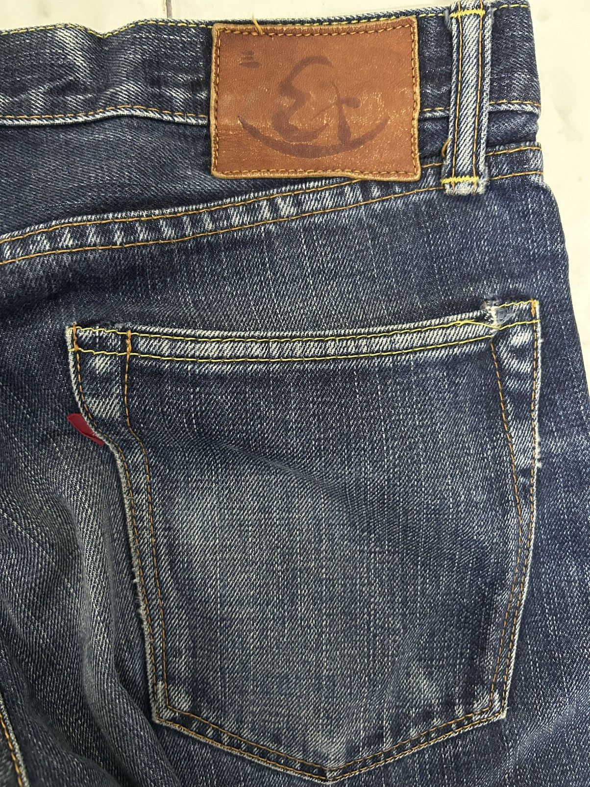 Eternal VINTAGE ETERNAL COMFORTABLE JEANS SELVEDGE FLARE DESIGN Size US 32 / EU 48 - 8 Thumbnail