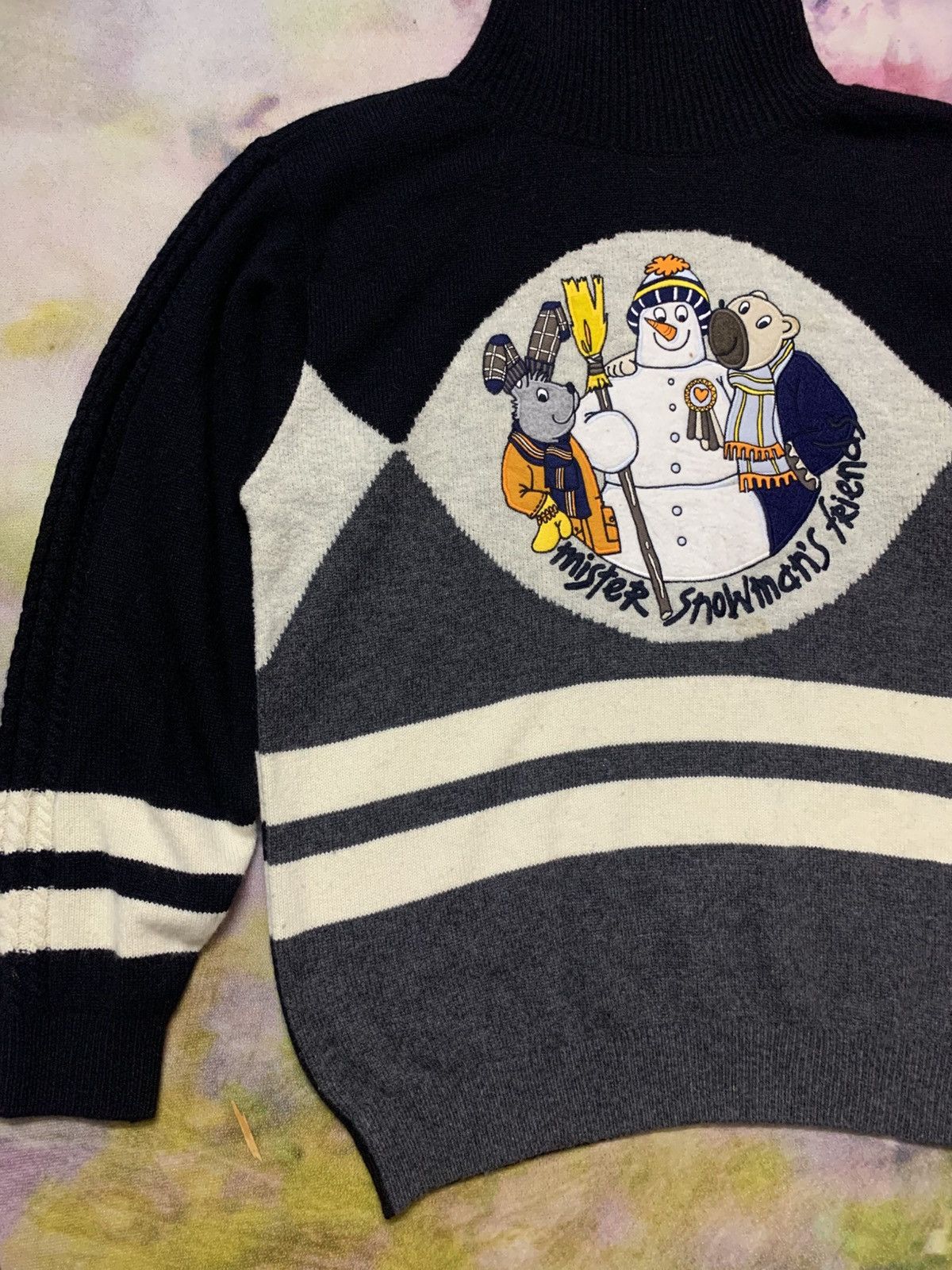Jean Charles De Castelbajac Vintage Calstelbajac High Neck Knitwear Iceberg Size US M / EU 48-50 / 2 - 4 Thumbnail
