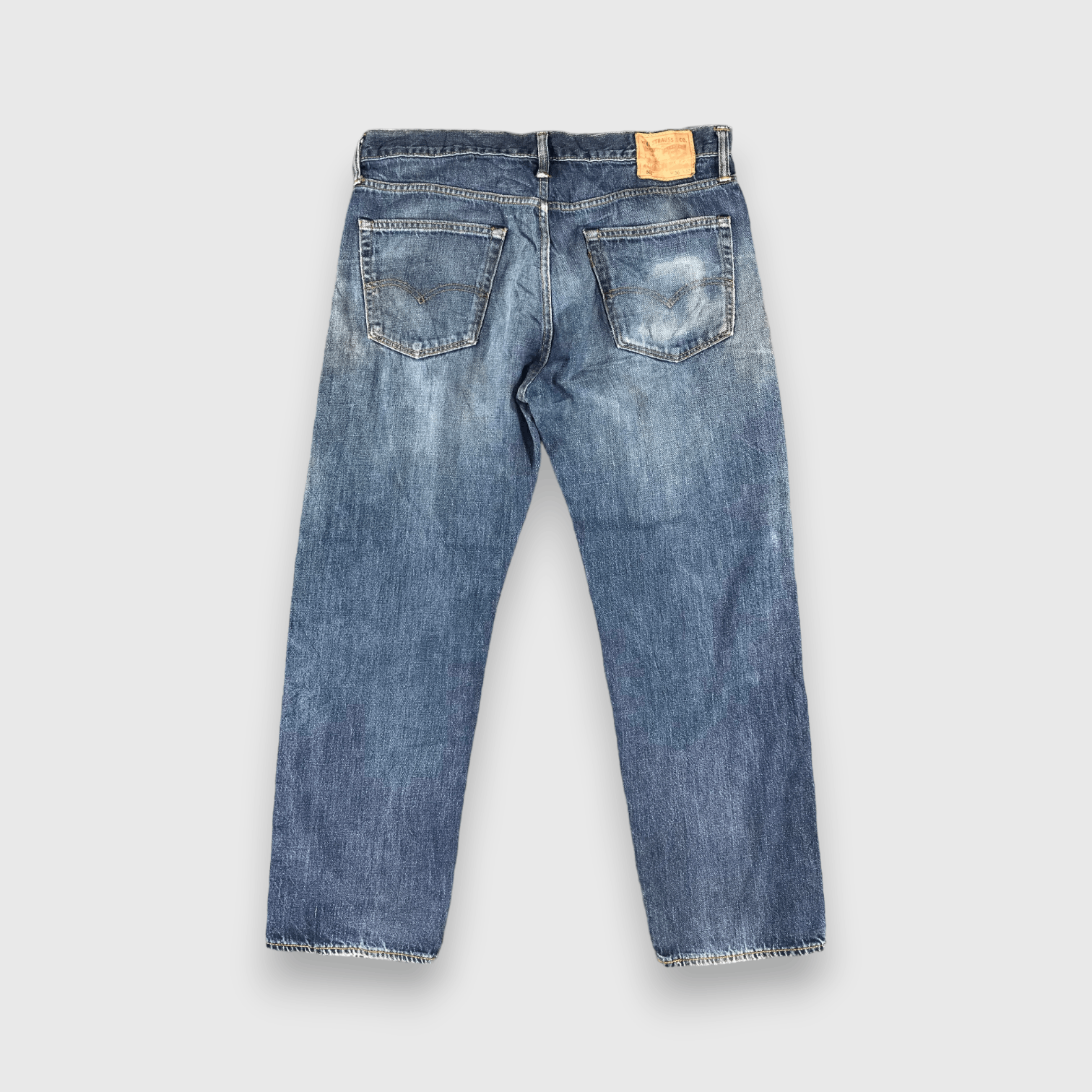Levi's Vintage Blue Wash Levis 562 Jeans-J2584 Size US 37 - 2 Thumbnail