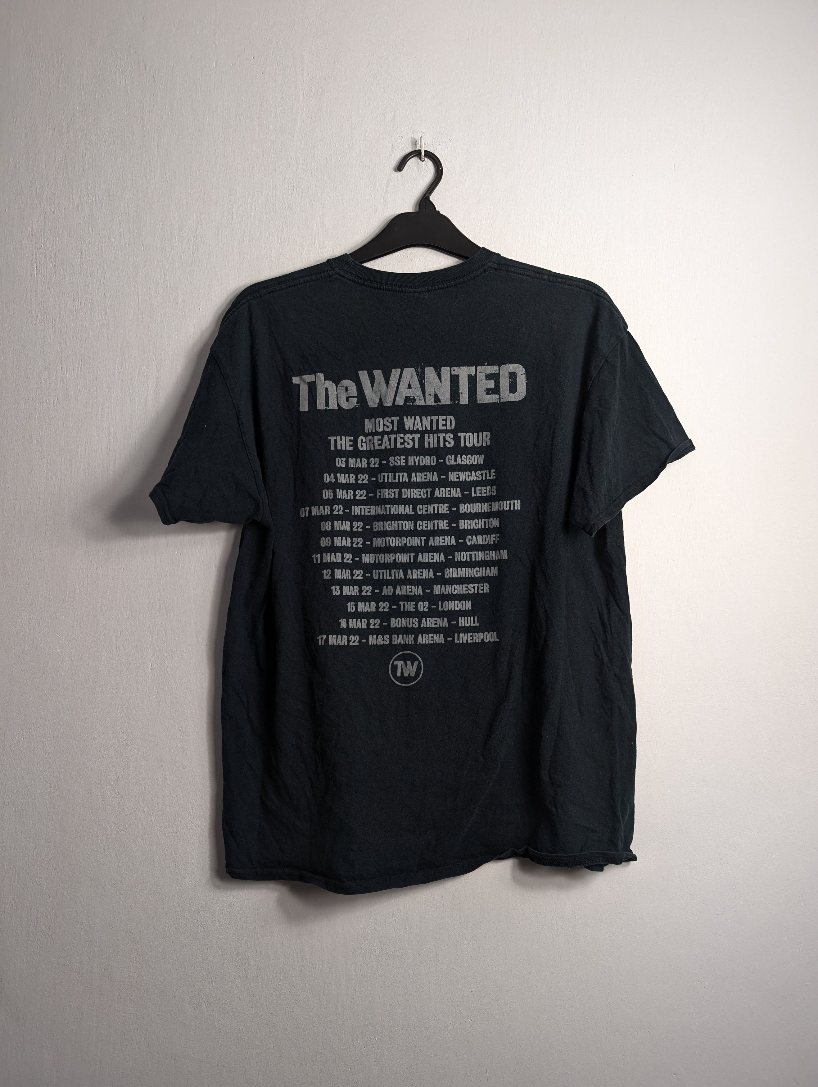 Band Tees × Vintage The Wanted 2022 Tour T-Shirt - Greatest Hits Band Tee Size US XL / EU 56 / 4 - 3 Thumbnail
